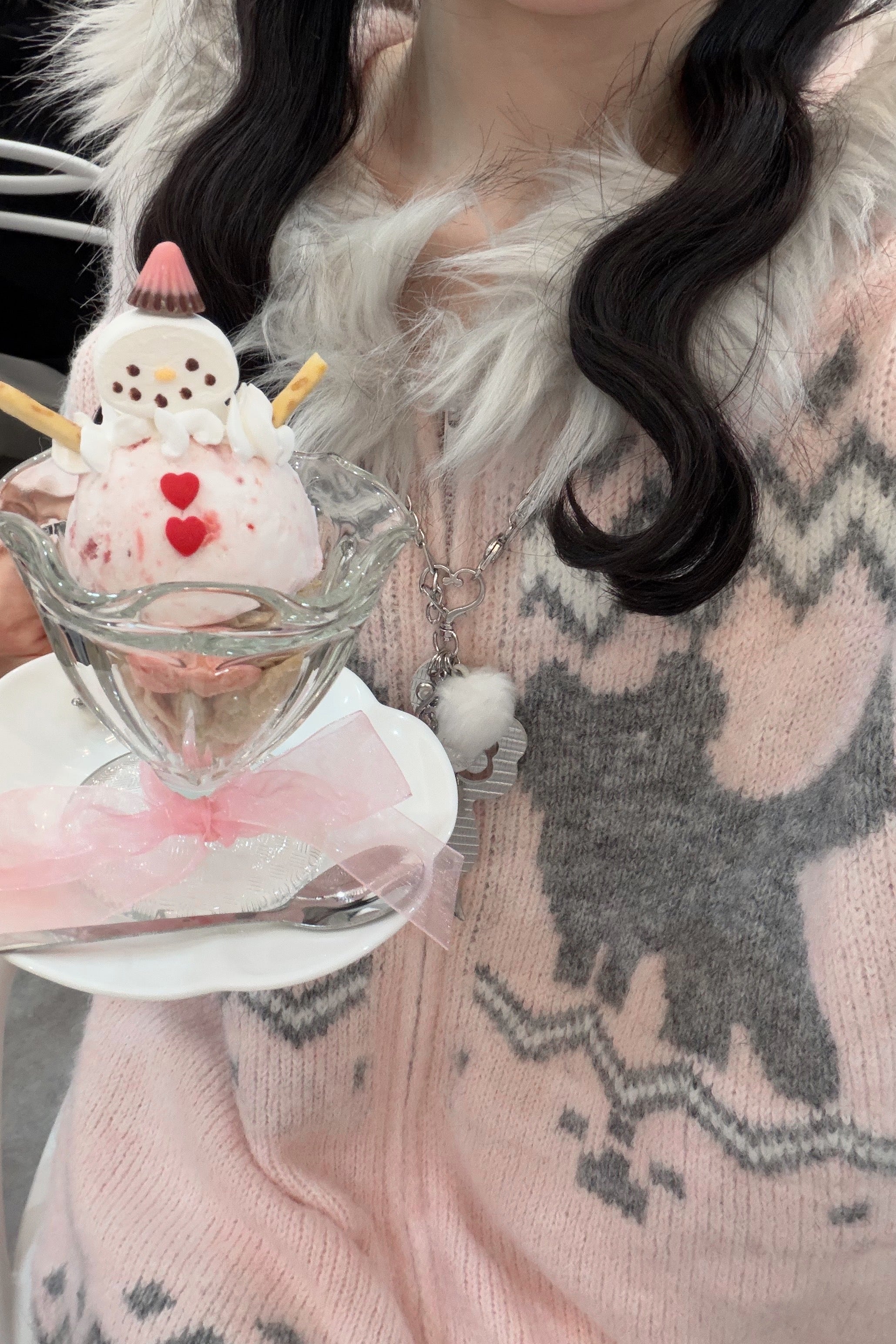 ノルディックフードファージップニット KR13840