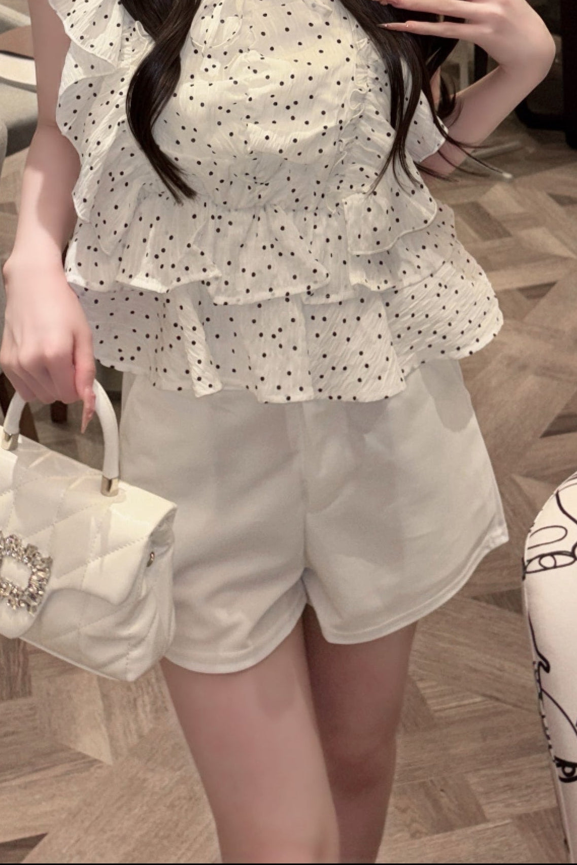 ハイウエストショートパンツ KR14924