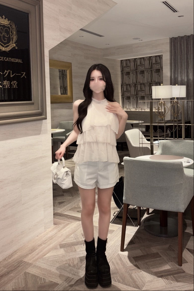 ハイウエストショートパンツ KR14924