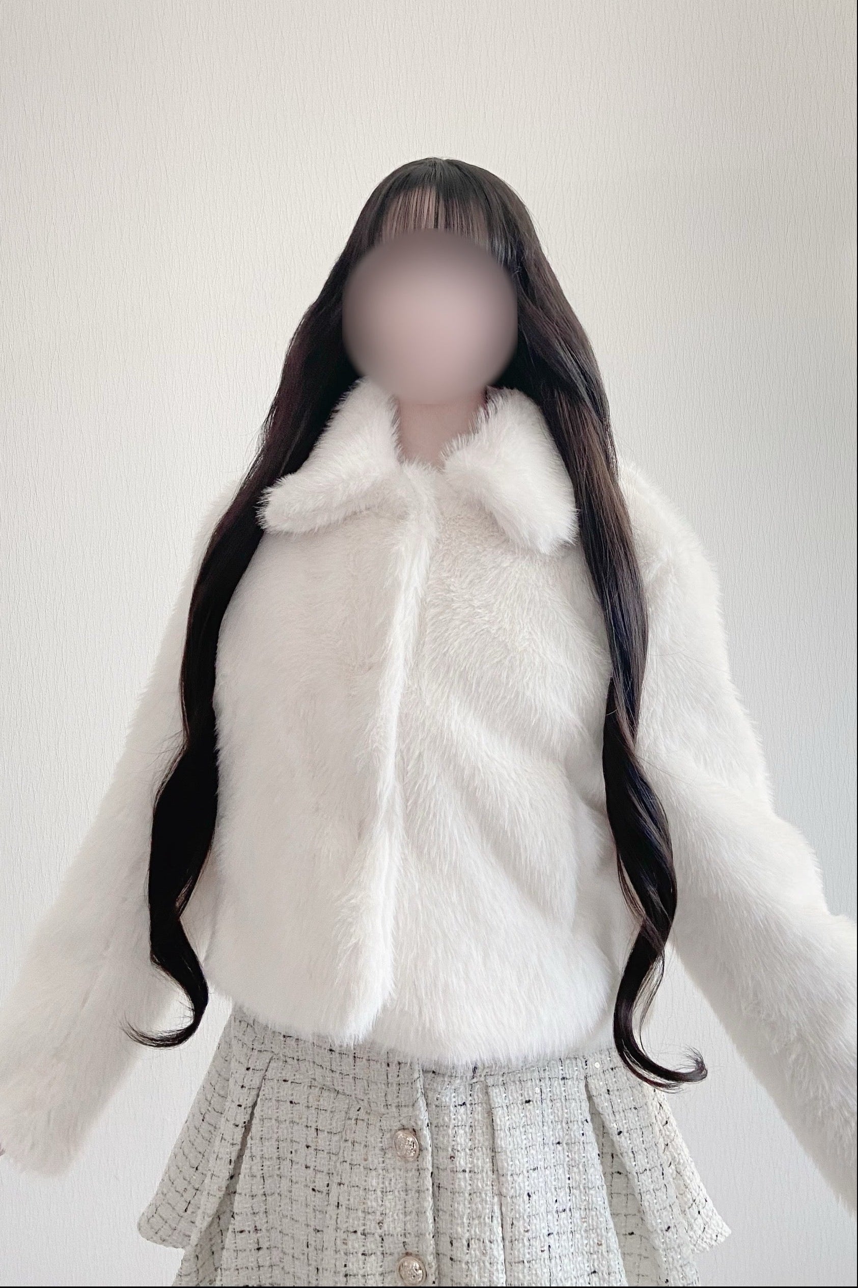 クラシカルファーショートジャケット KR30446