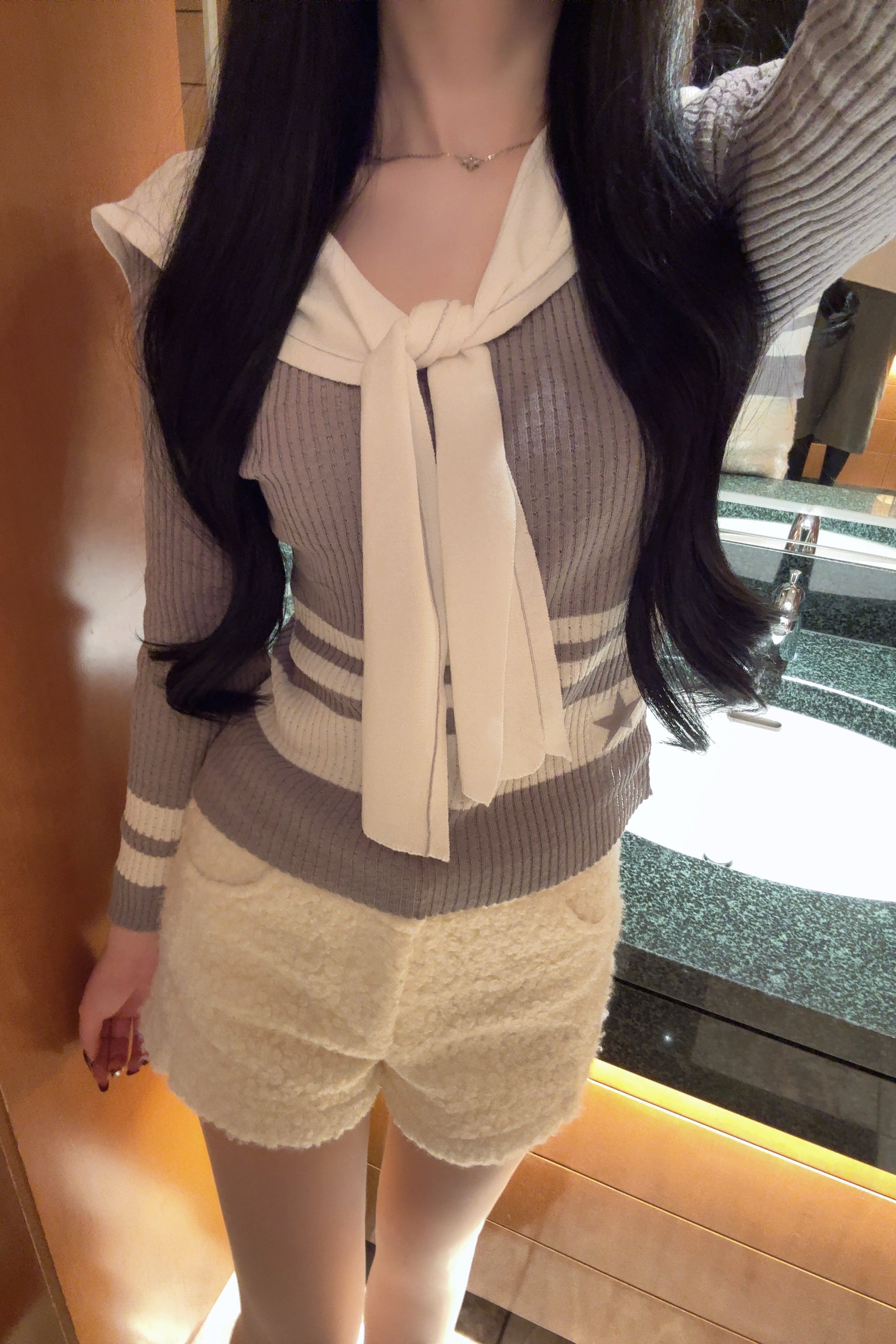 セーラーカラーニット  KR13881