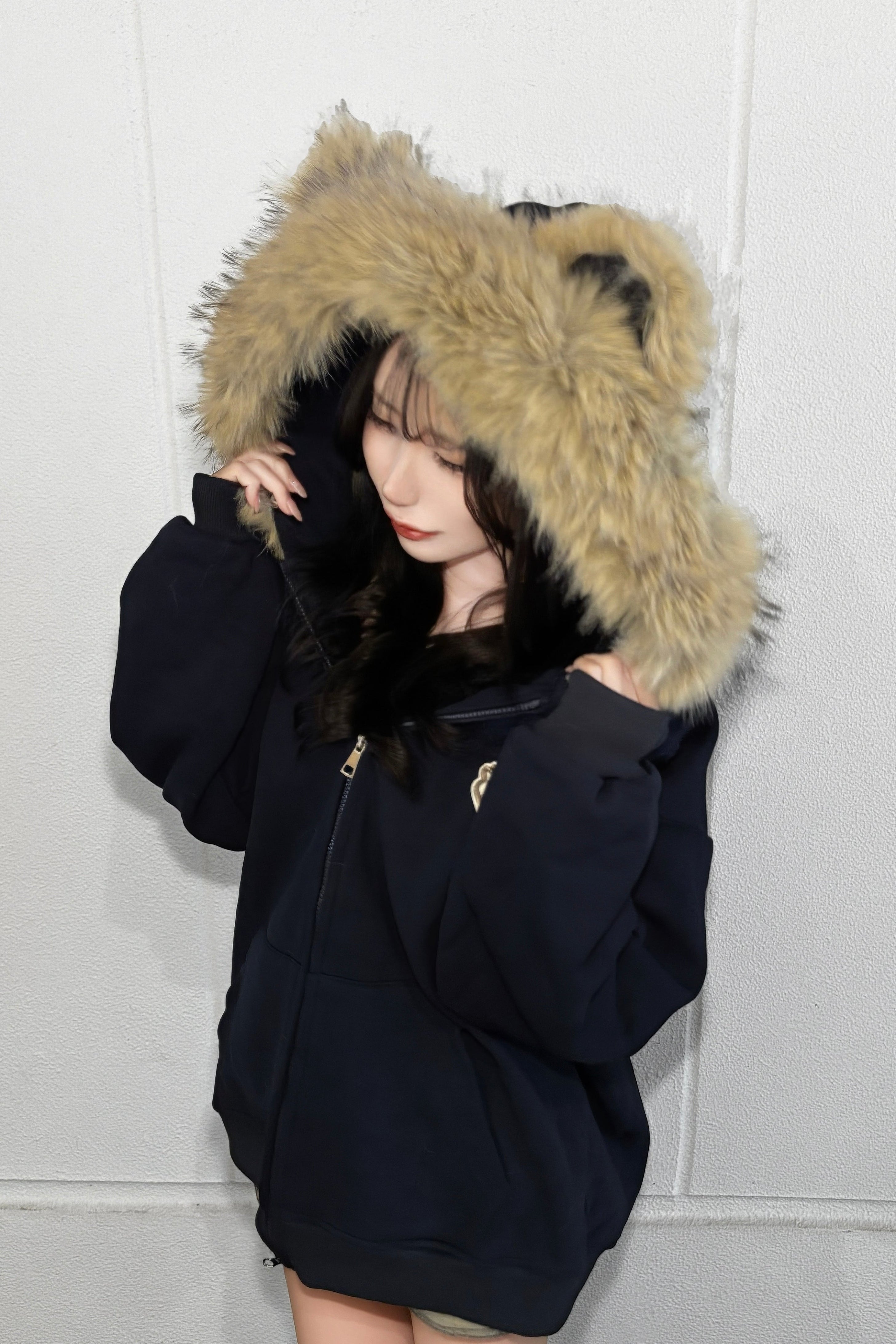 クマミミスウェットブルゾン KR30144