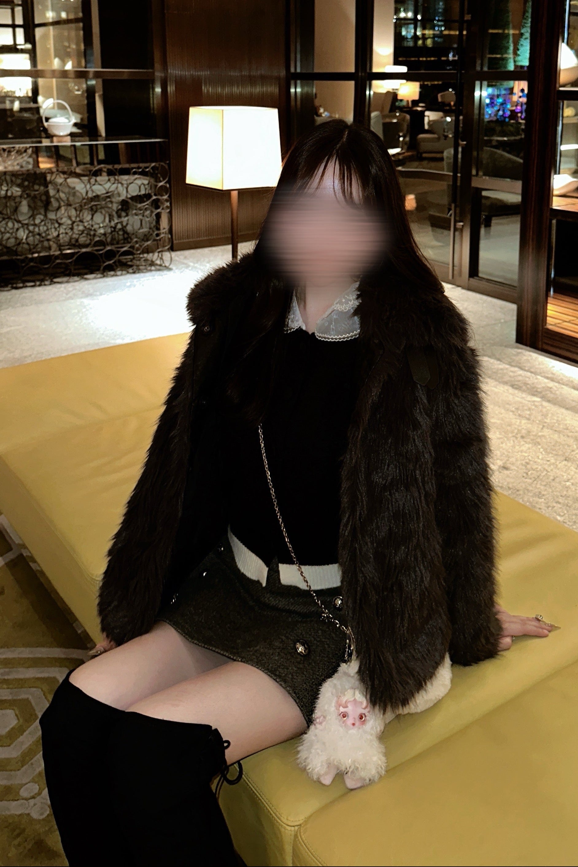 フロントボタンミニスカート KR13514