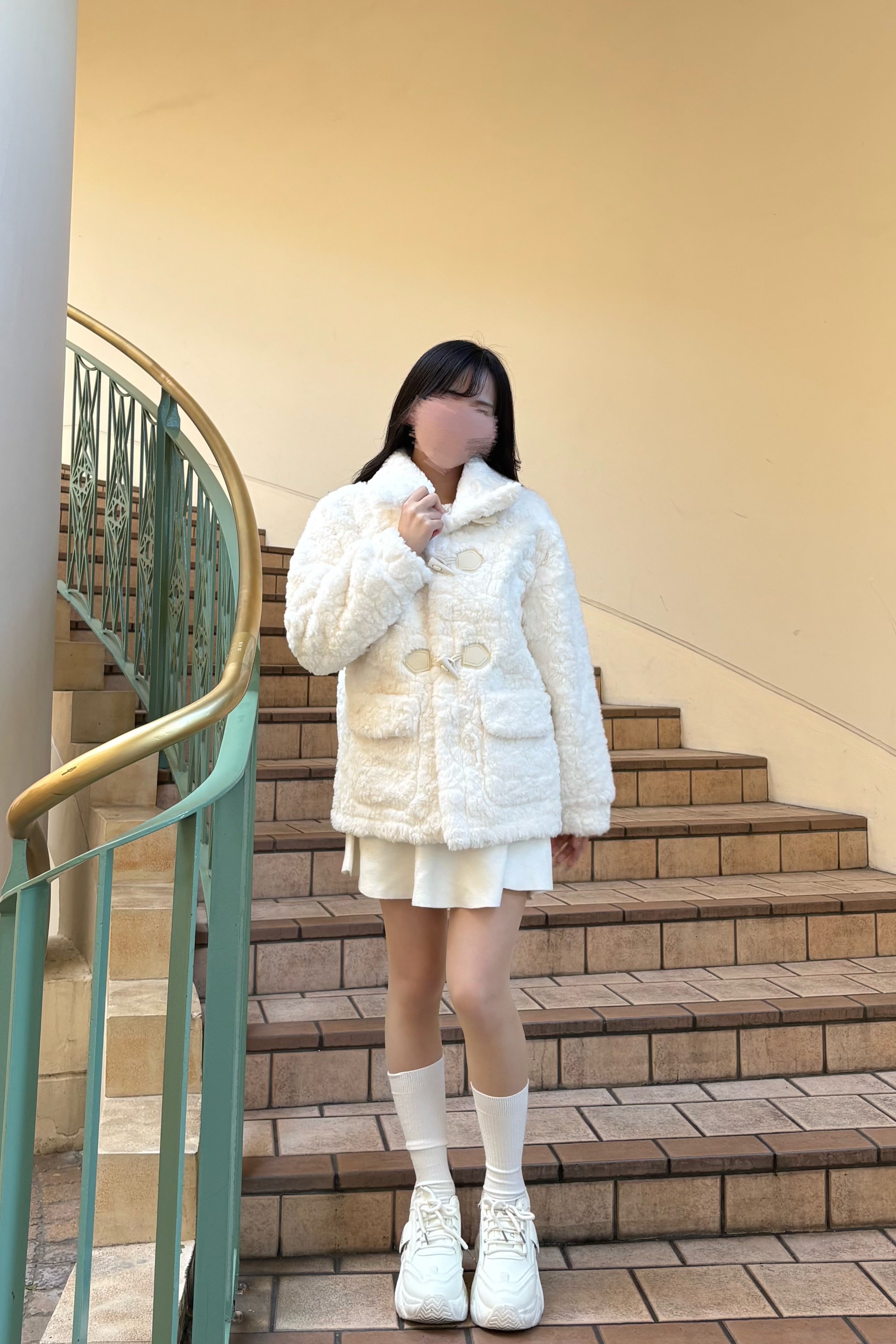 モコモコダッフルコート KR30061