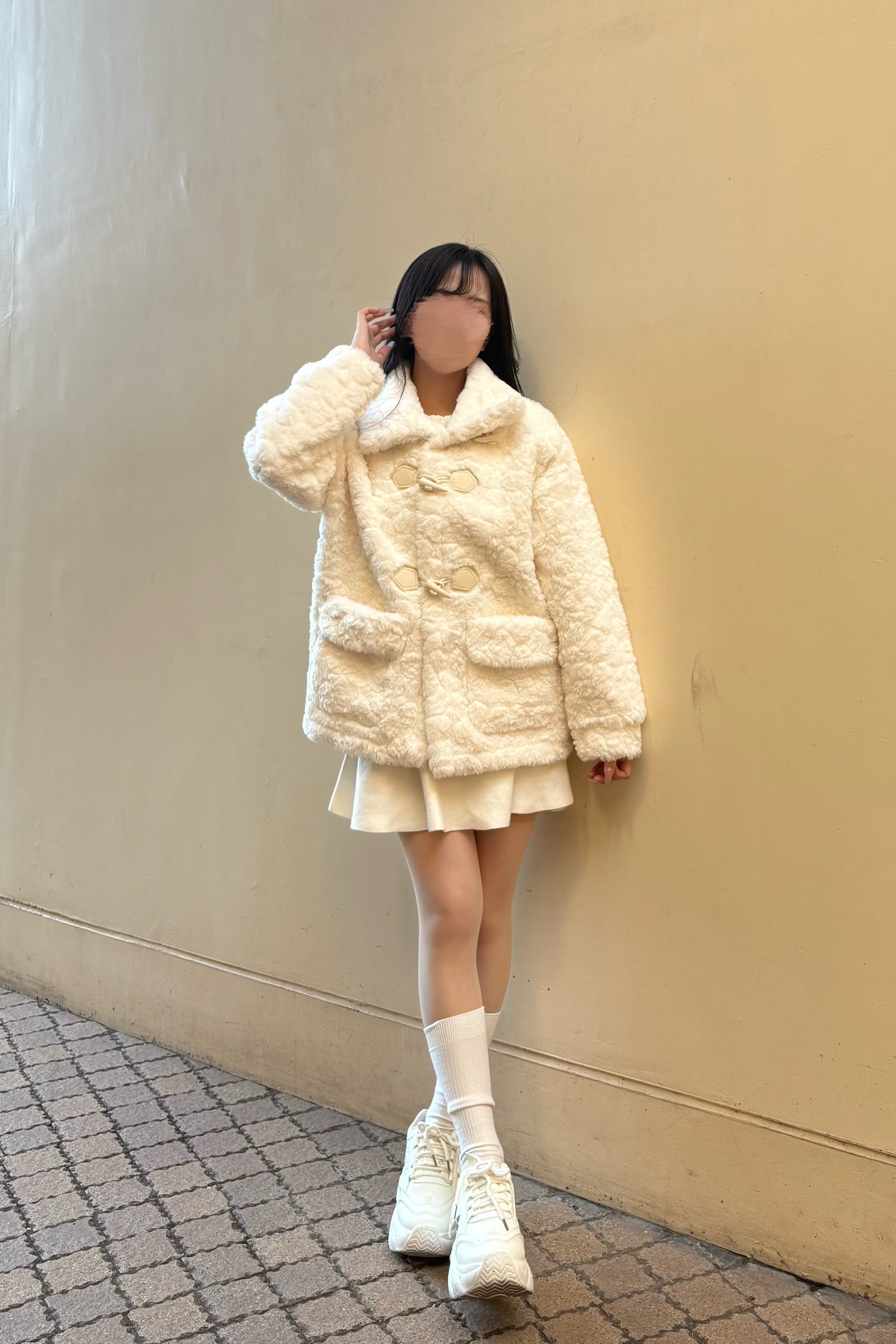 モコモコダッフルコート KR30061