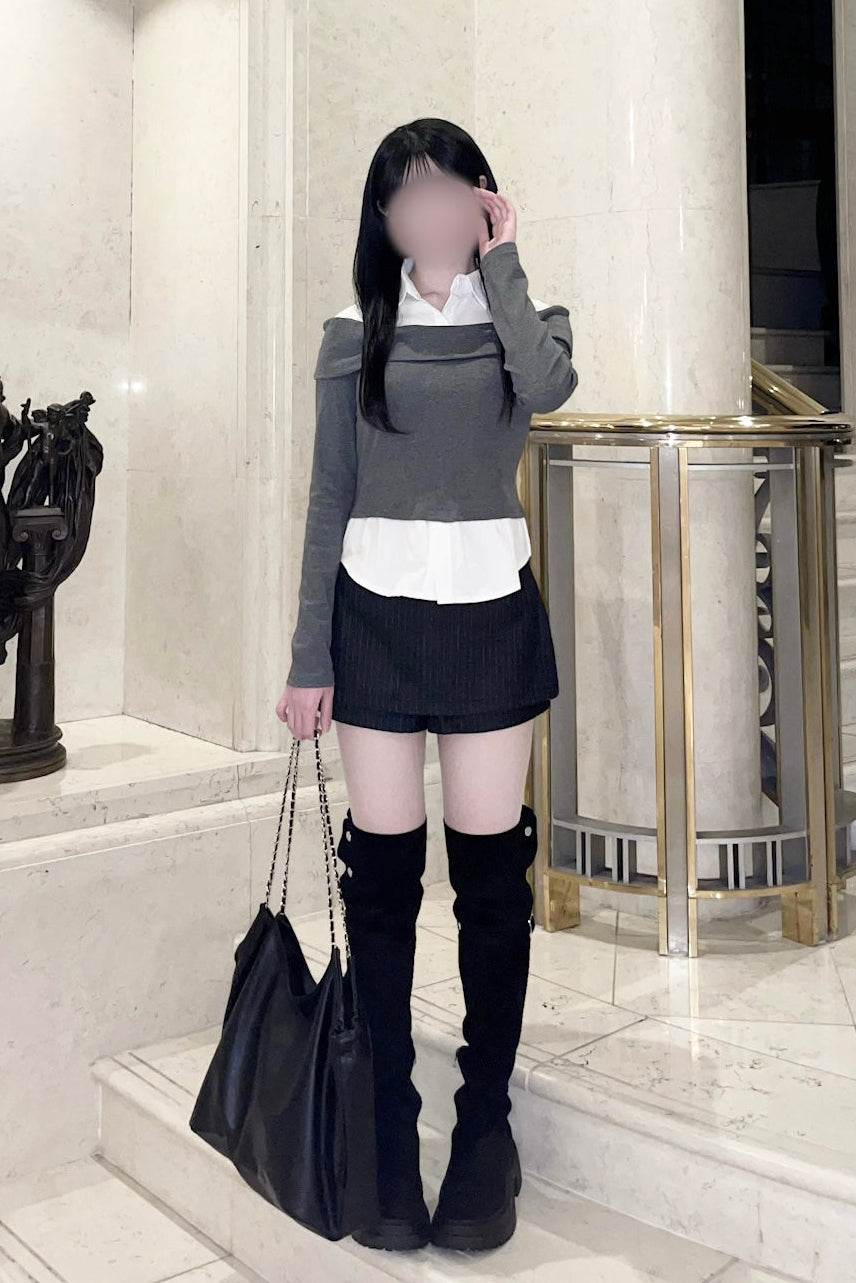 レザーチェーントートバッグ KR14071