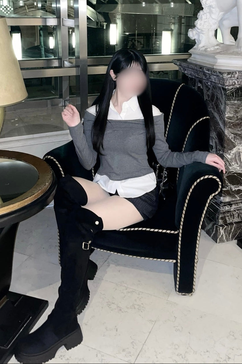 2wayバックルロングブーツ KR14036