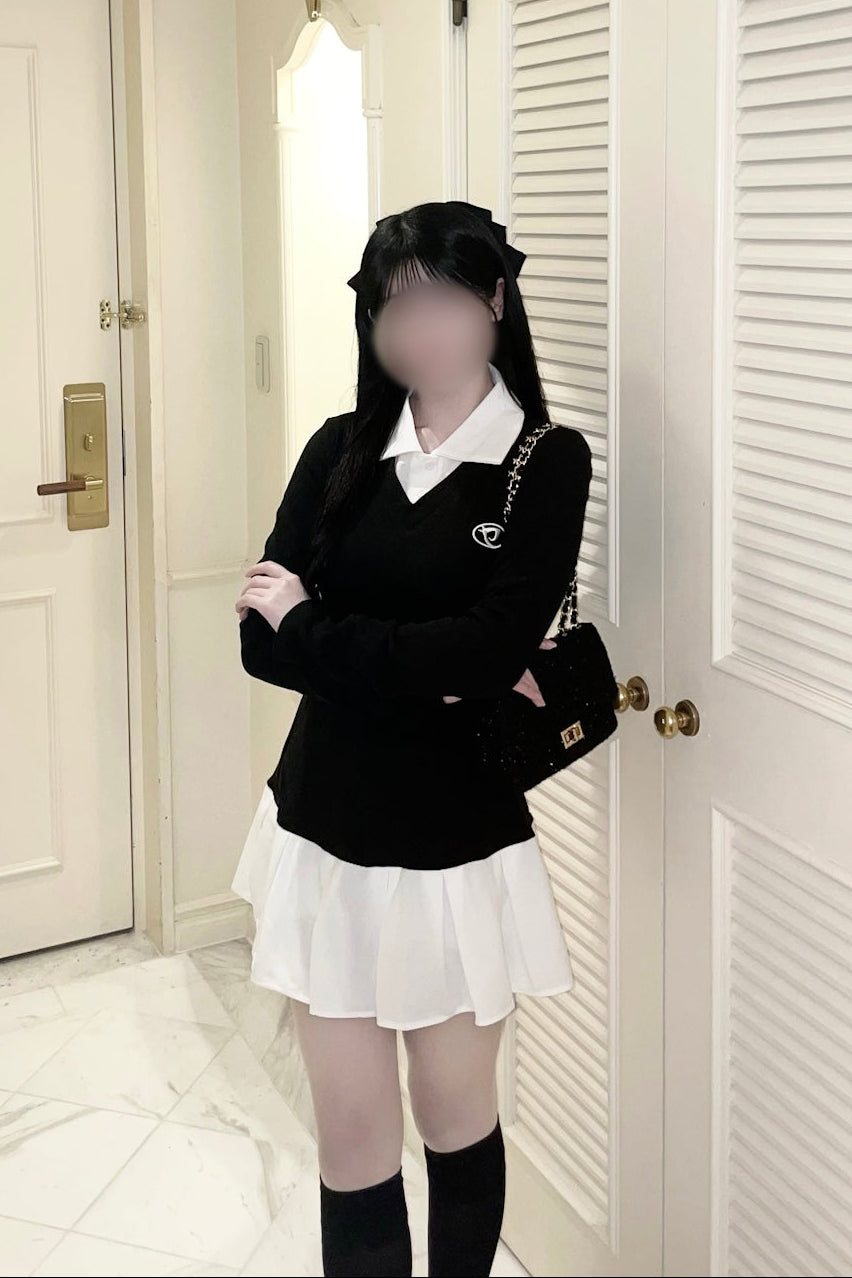 ロマンティックレースリボンワンピース KR13562