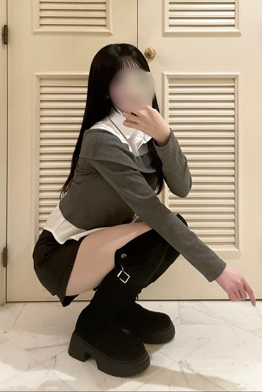 2wayバックルロングブーツ KR14036