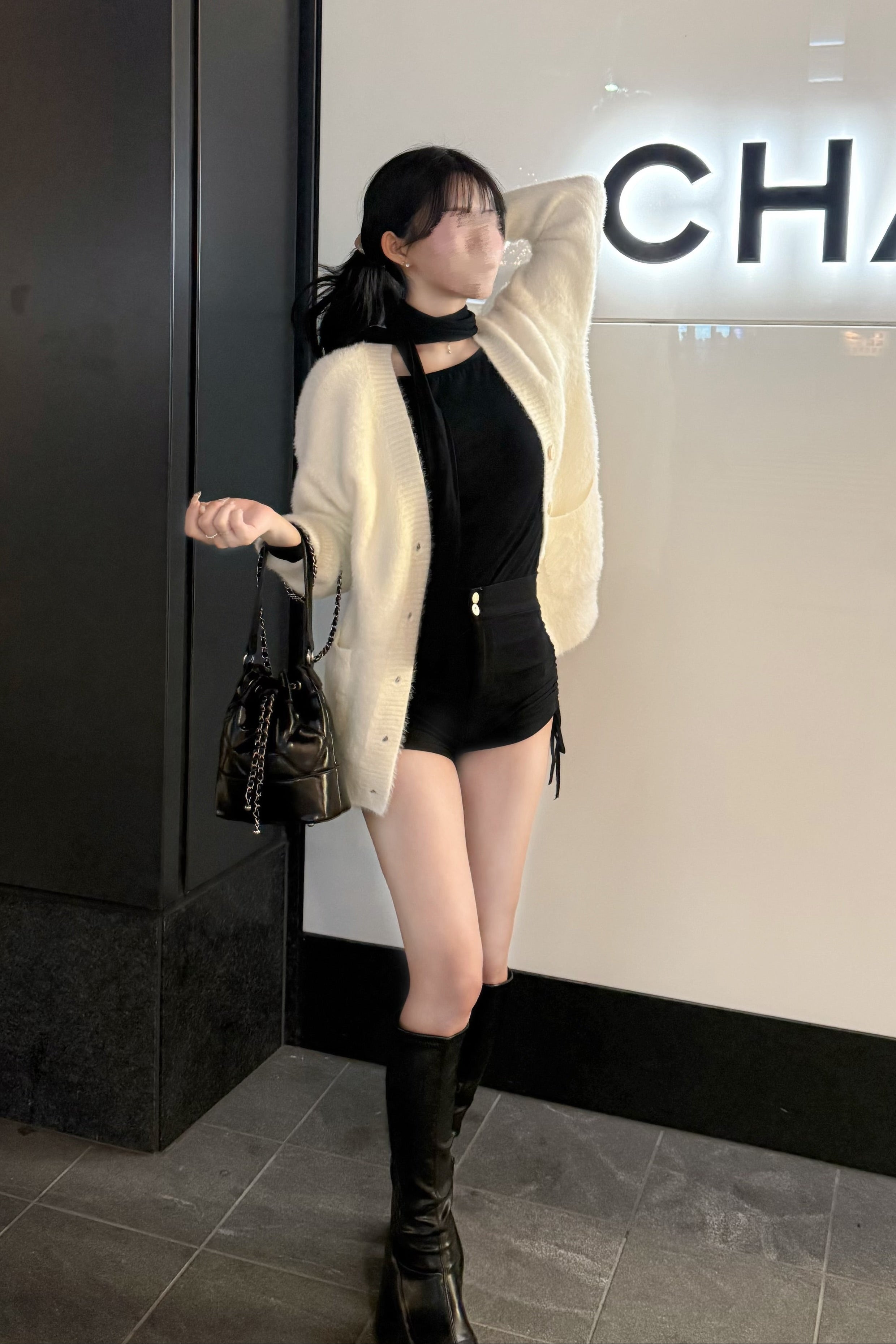 チョーカーシンプルカットソー KR13917