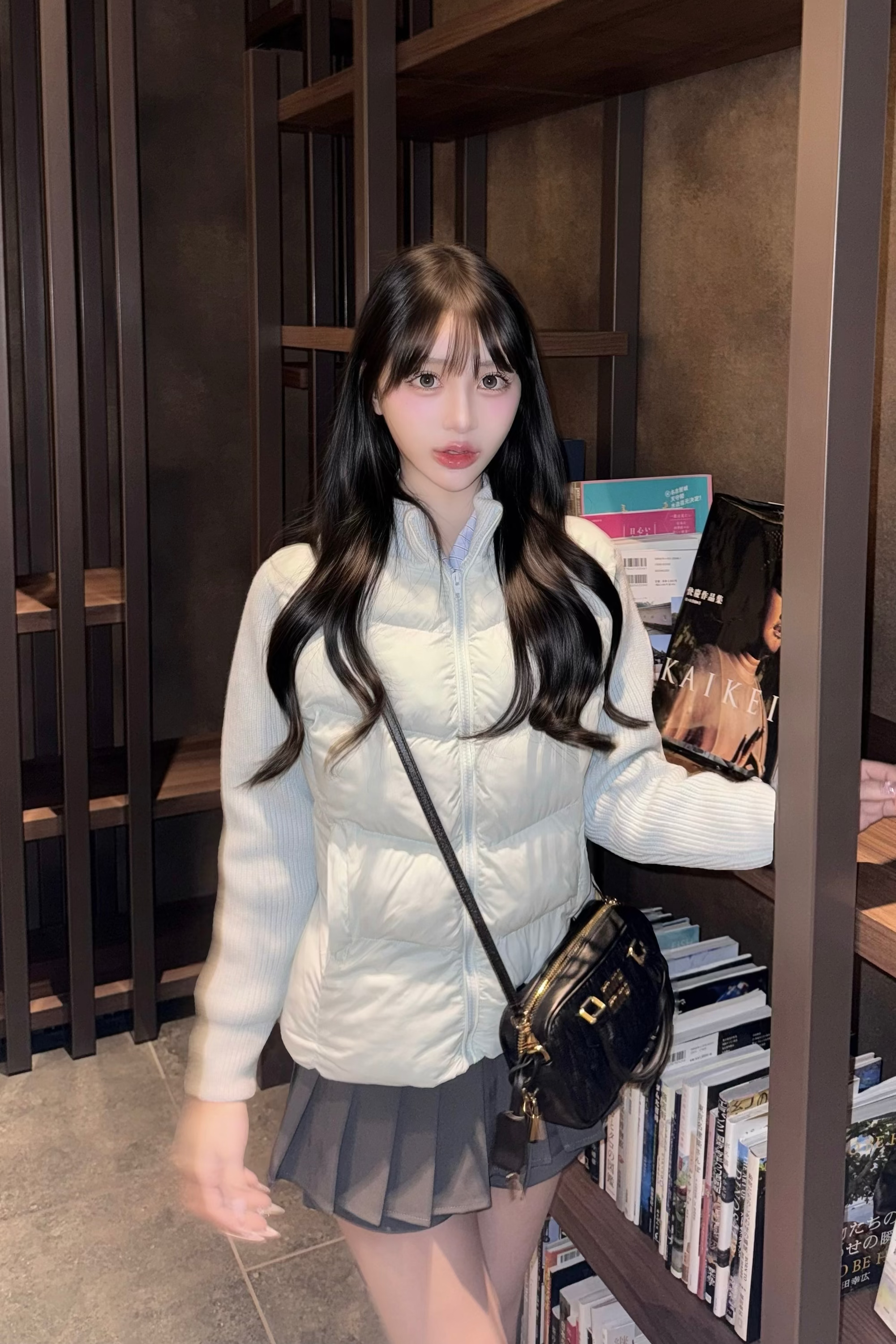 ニットスリーブダウン KR30403