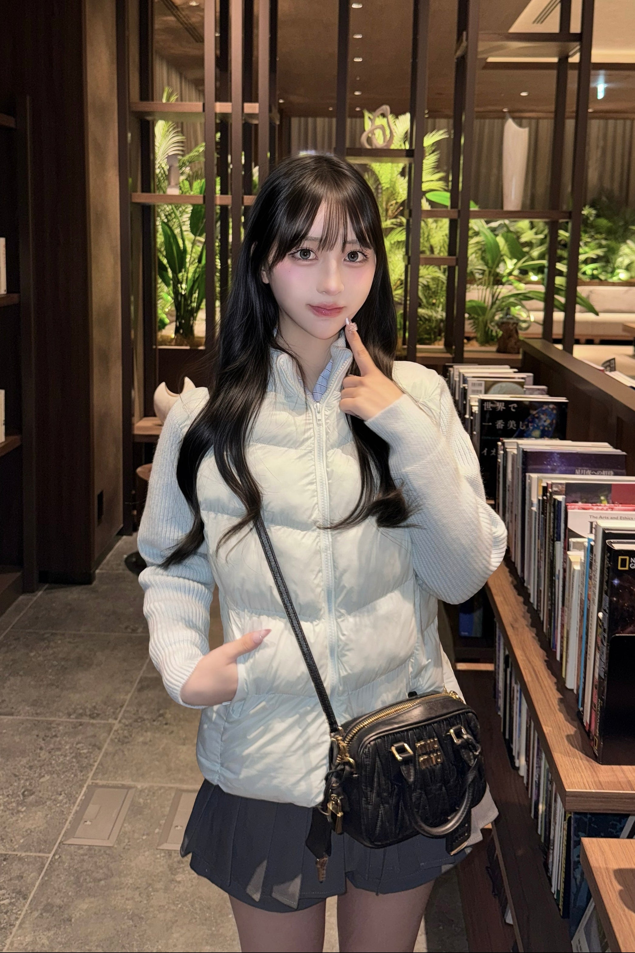 ニットスリーブダウン KR30403