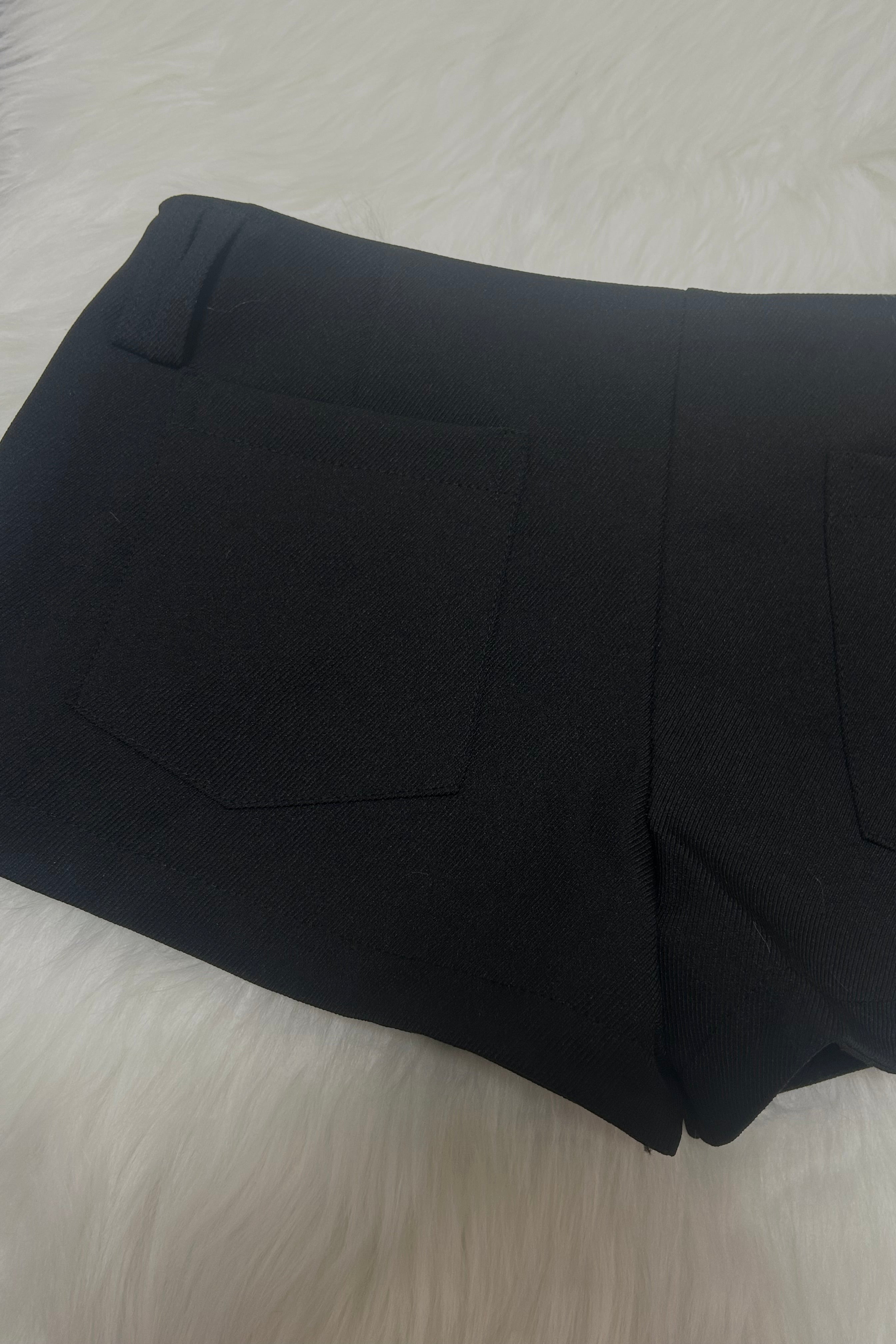 サイドボタンラインショートパンツ KR14055