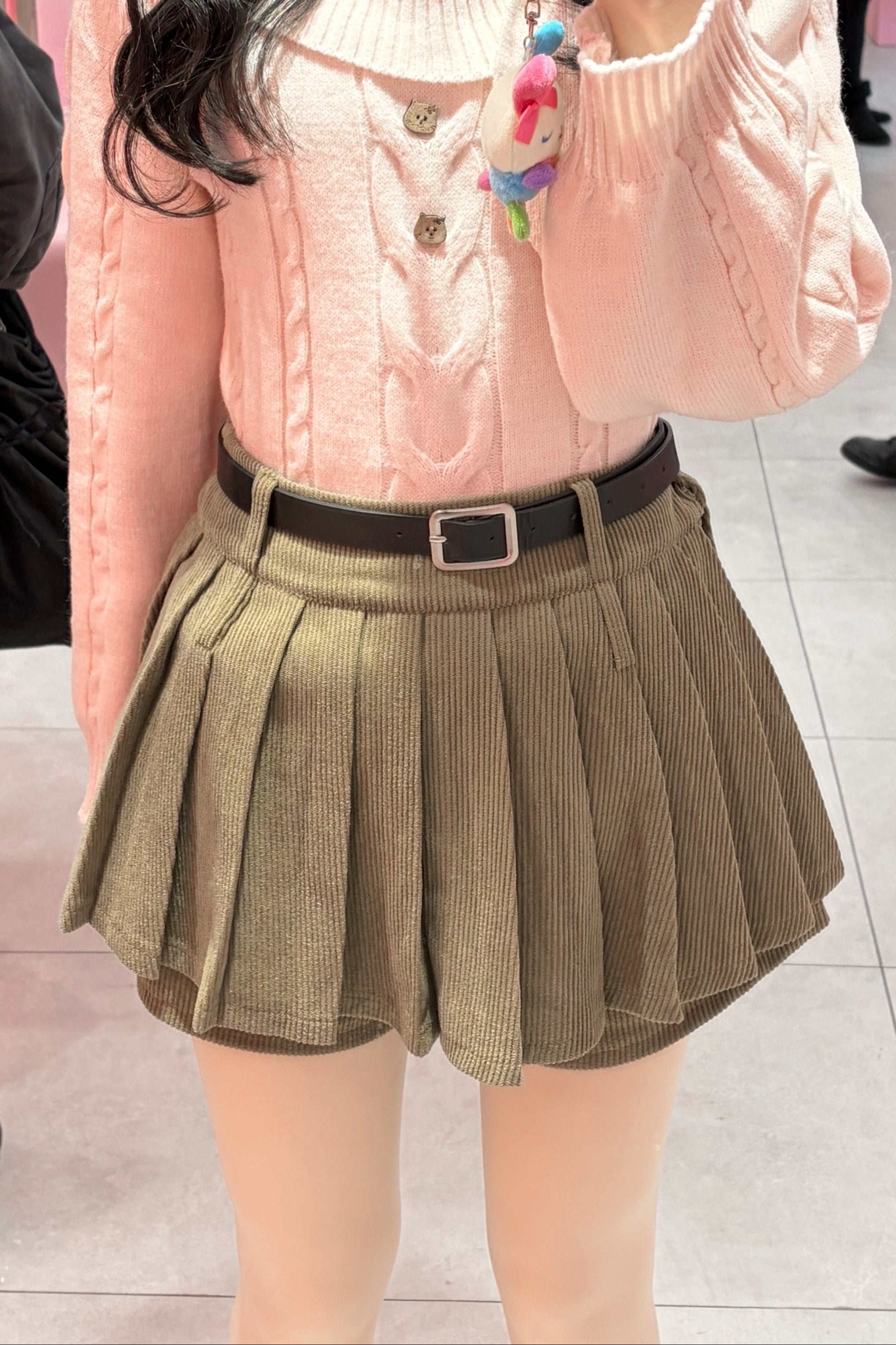 バックプリーツスカート KR13838