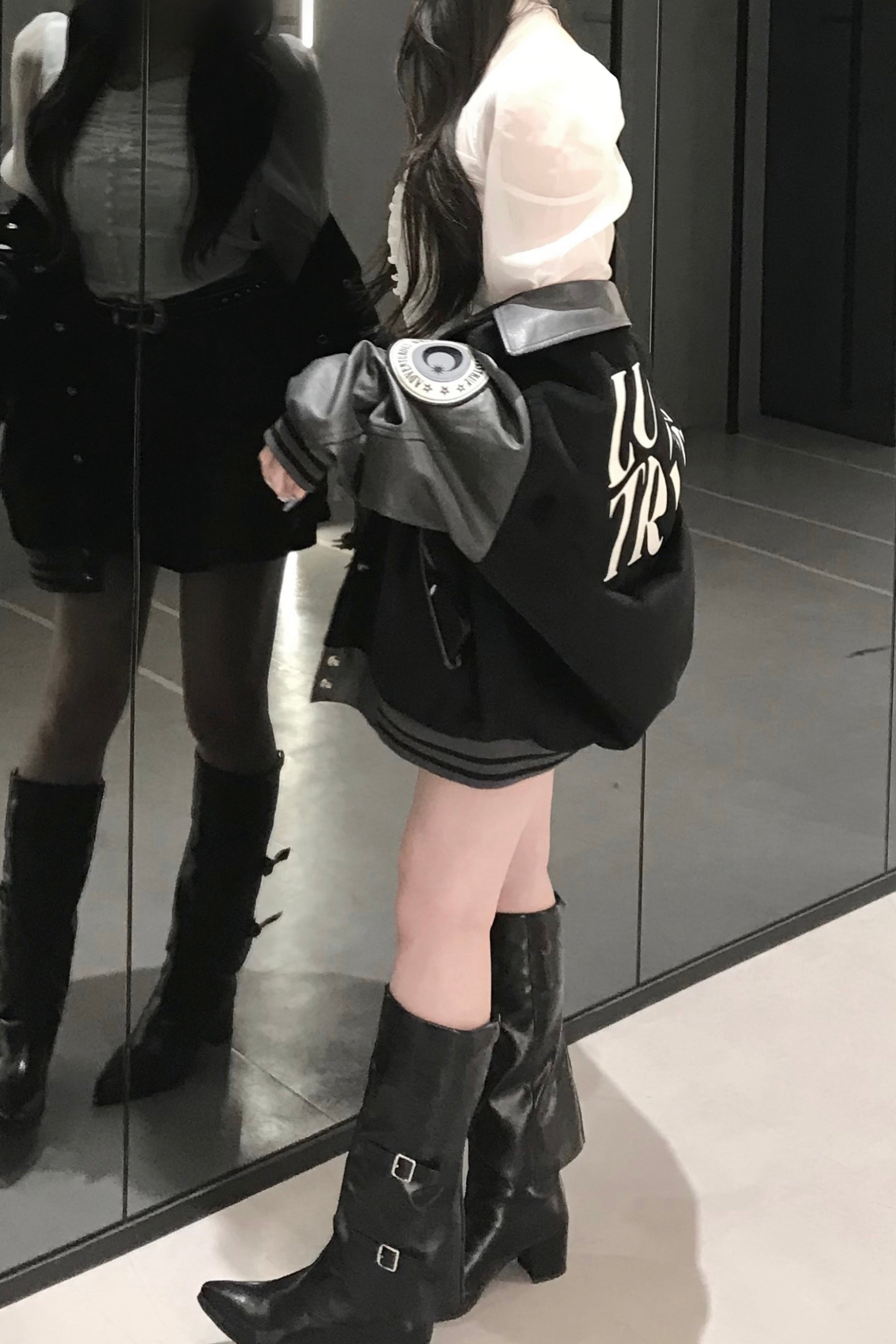 チュールリボンコルセットトップス KR11808