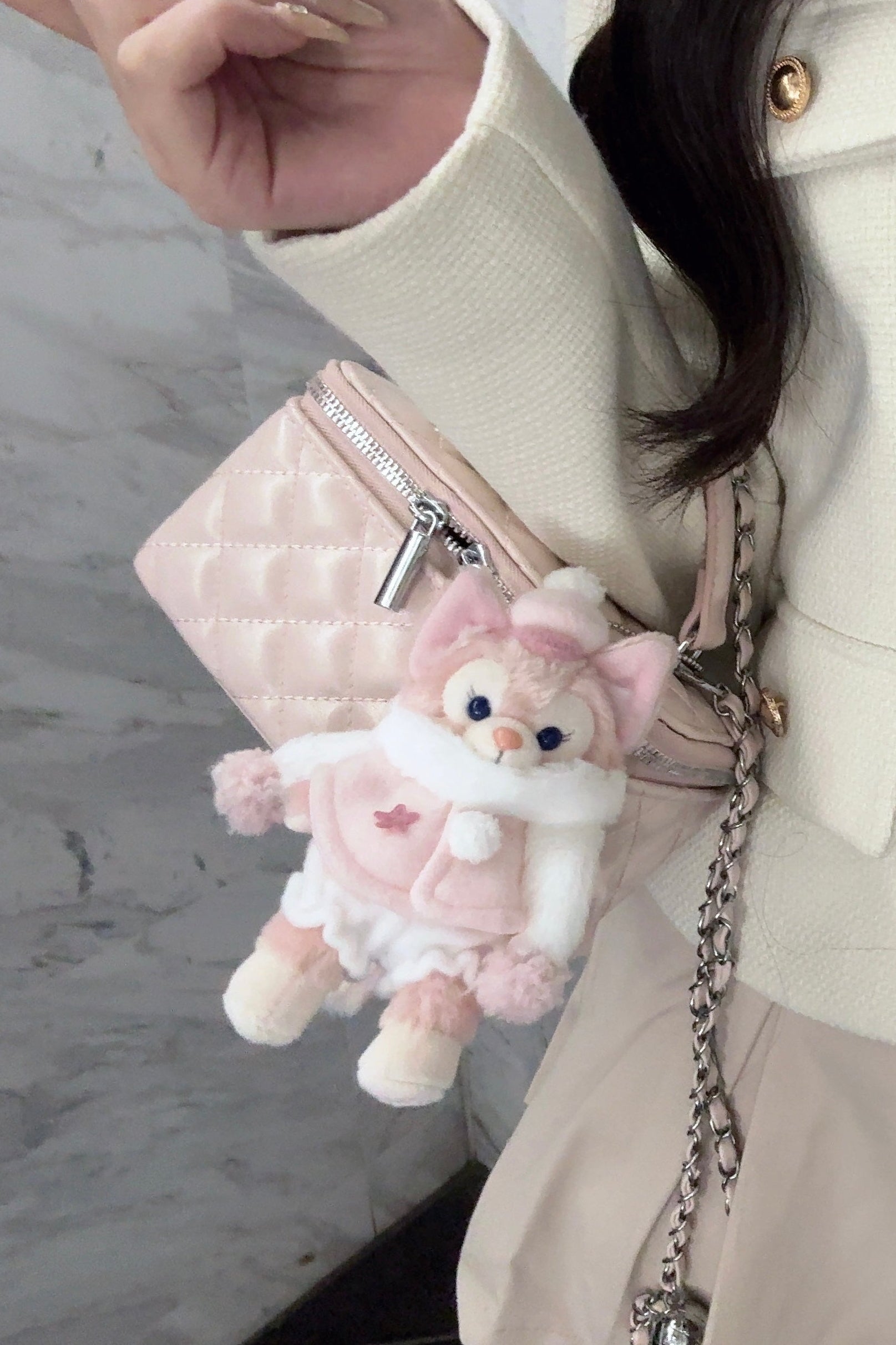 キルティングバニティーバッグ KR13624