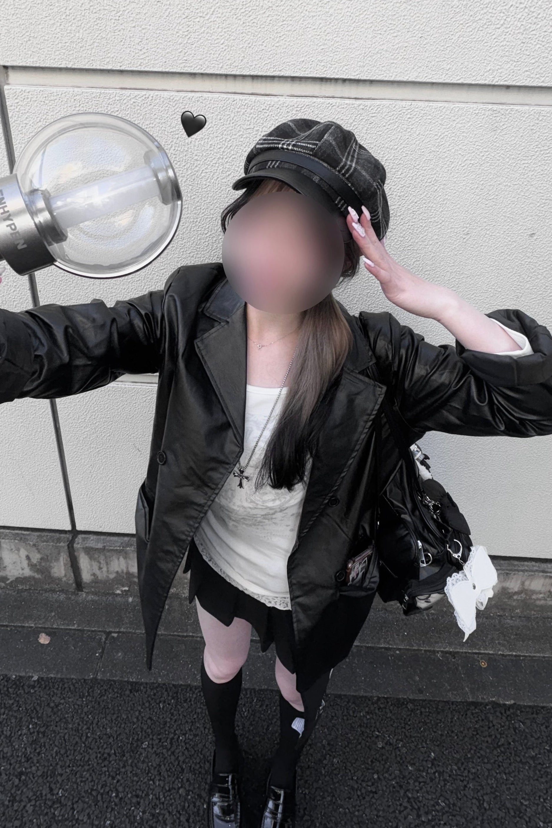 モードフェイクレザージャケット KR13140