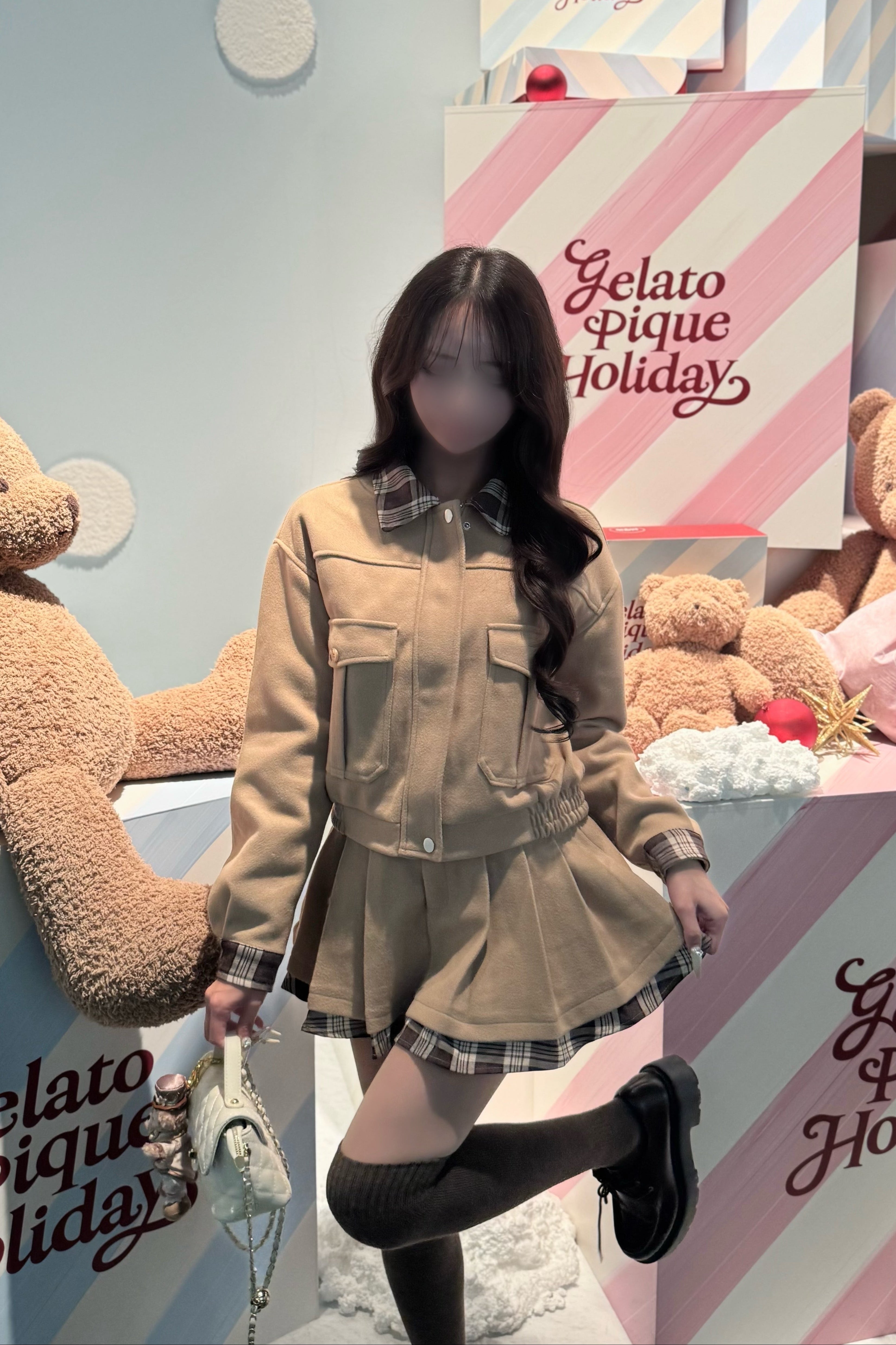 クラシカルチェックセットアップ KR30317