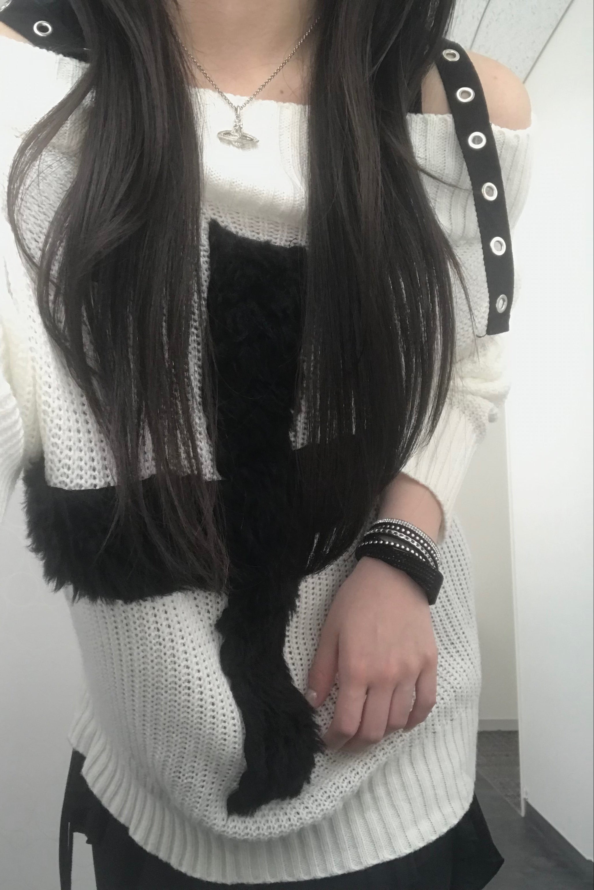 シルバーストーンブレスレット KR13541