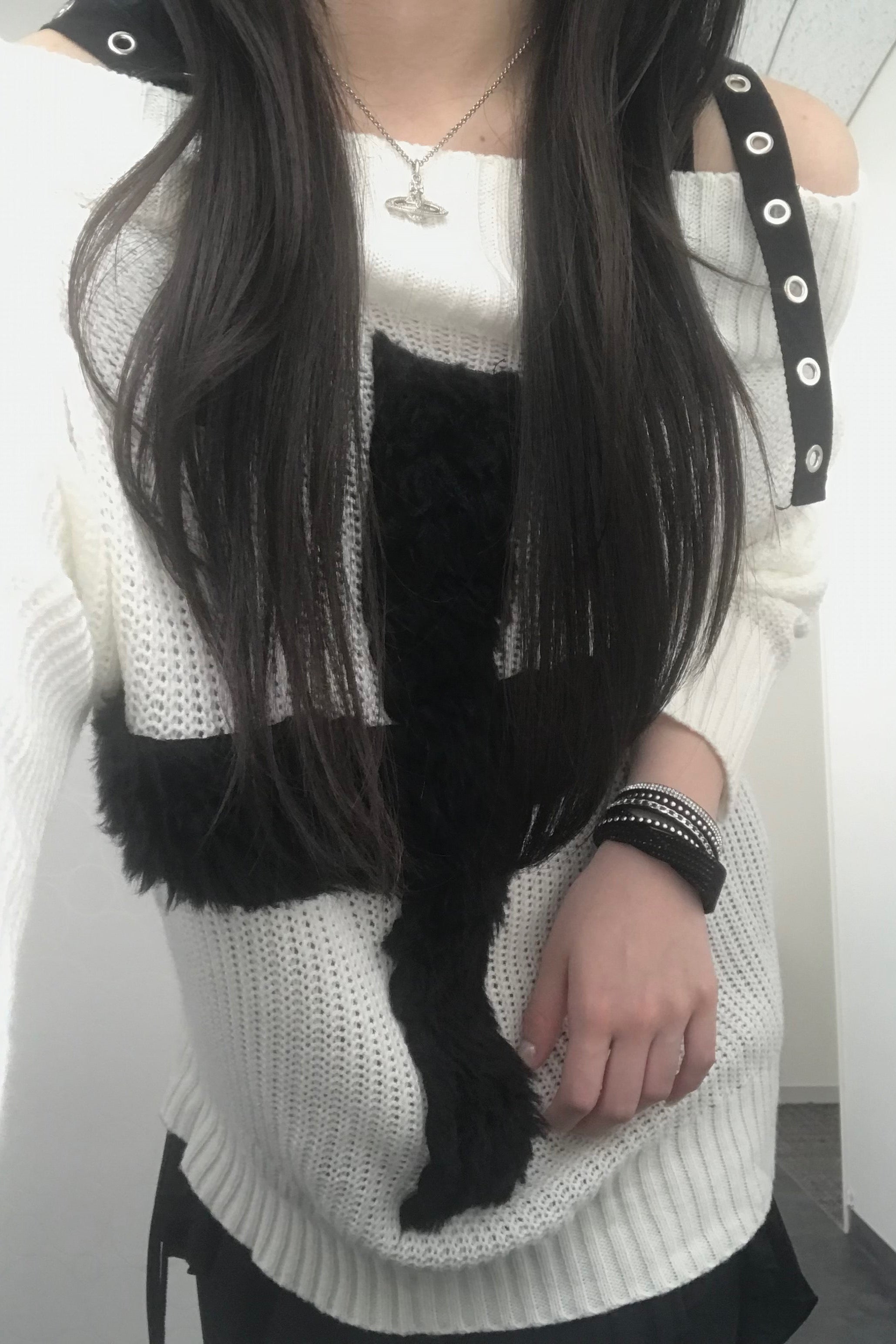 クロスデザインニット KR13548