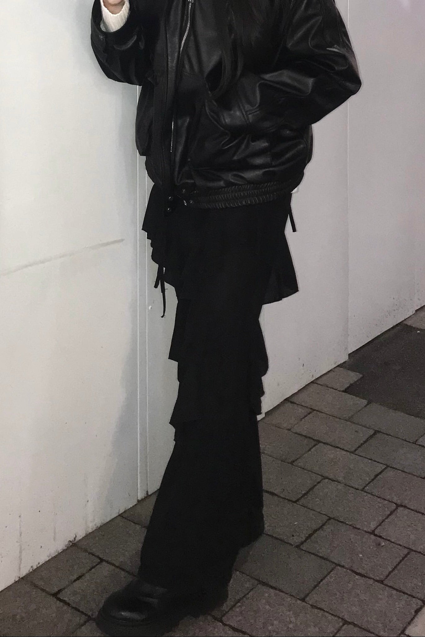 レースヘムデザインパンツ KR13543