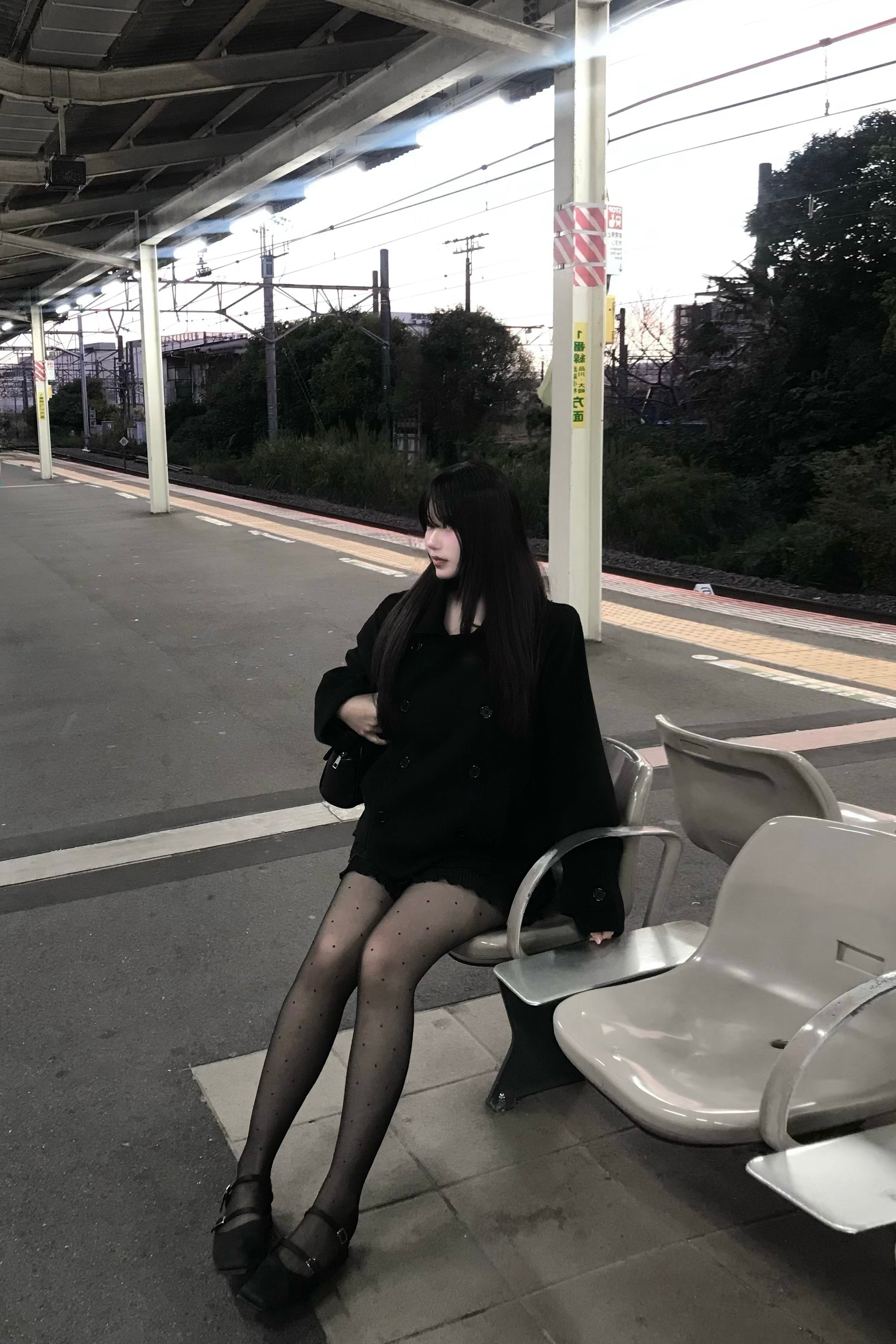 クラシックボタンショートコート KR30079