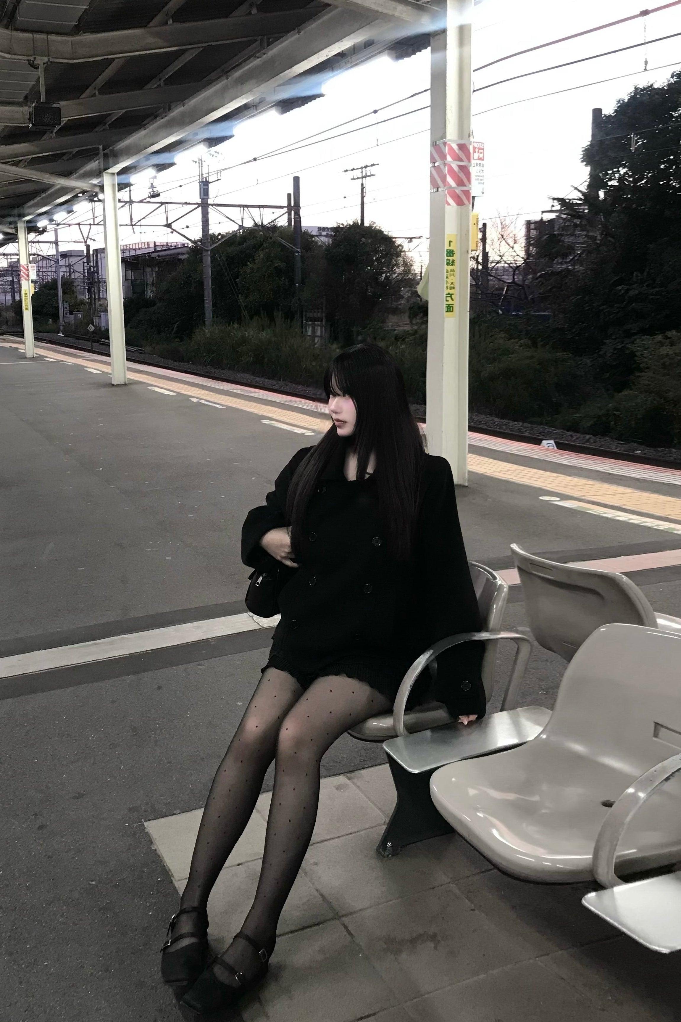 ドットシアーストッキング KR13504