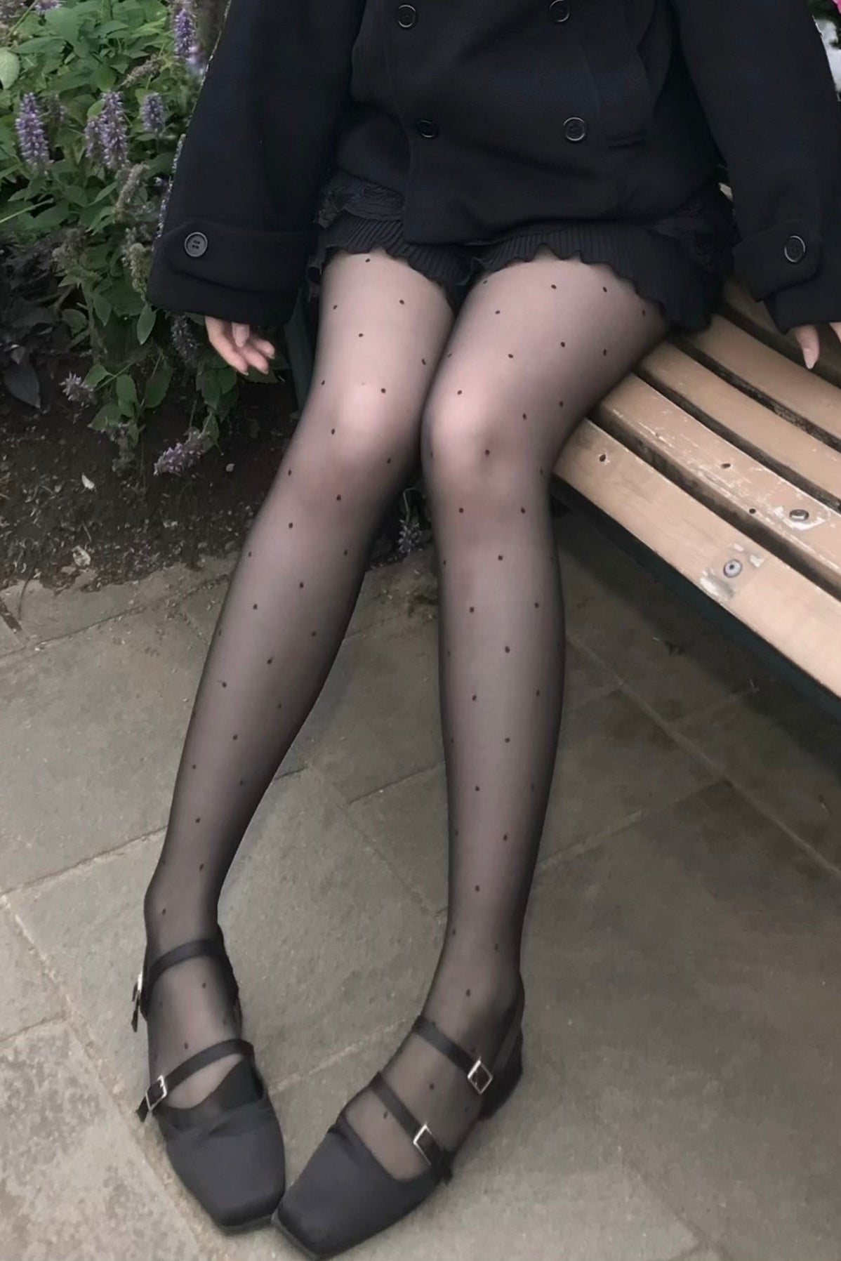 ドットシアーストッキング KR13504