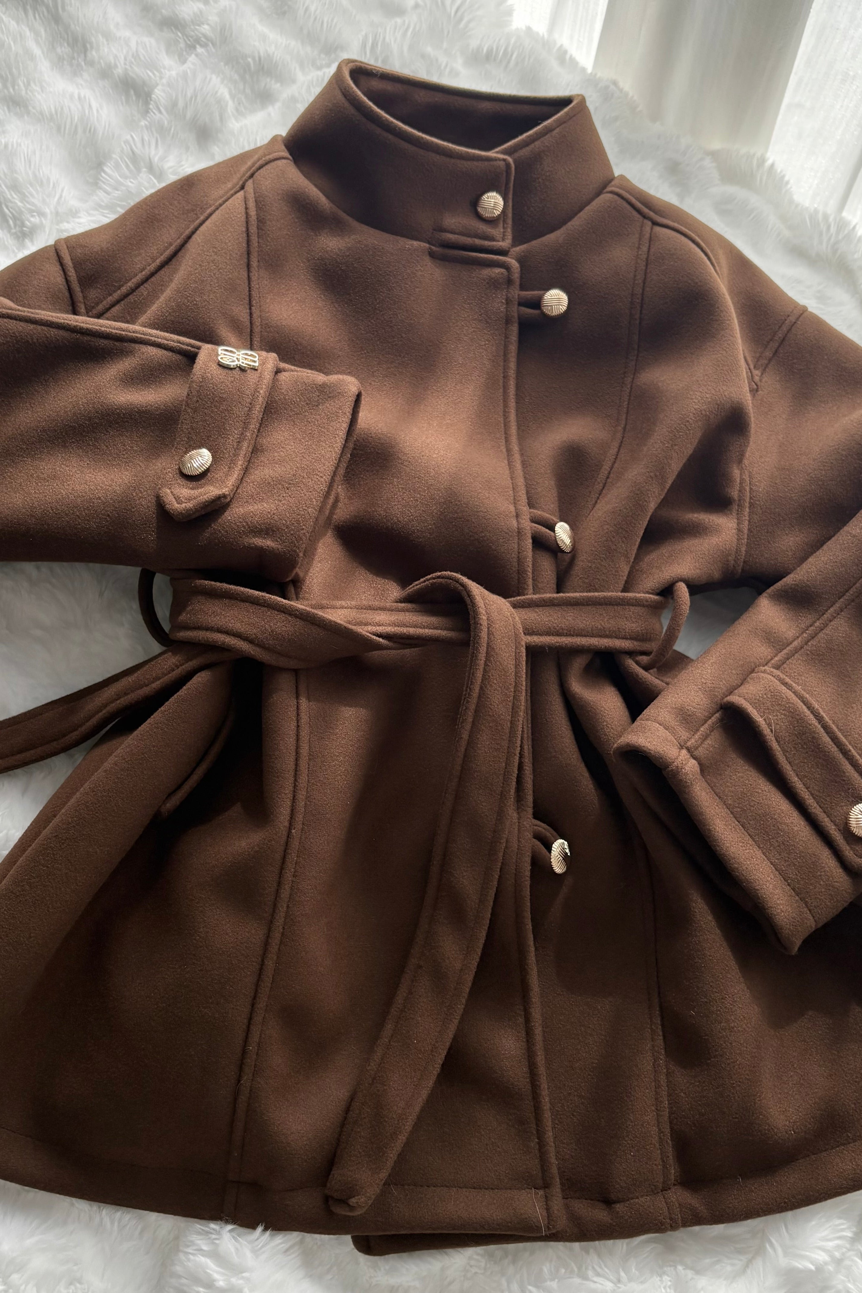 ベルトロングミドルコート KR30193