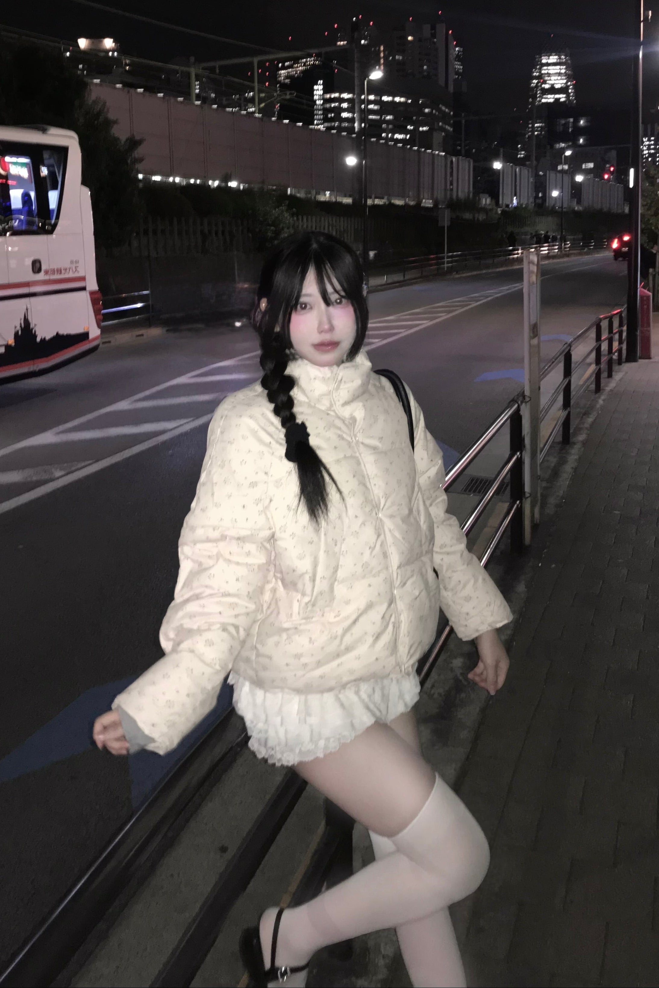 フラワーキルティングダウン KR30137