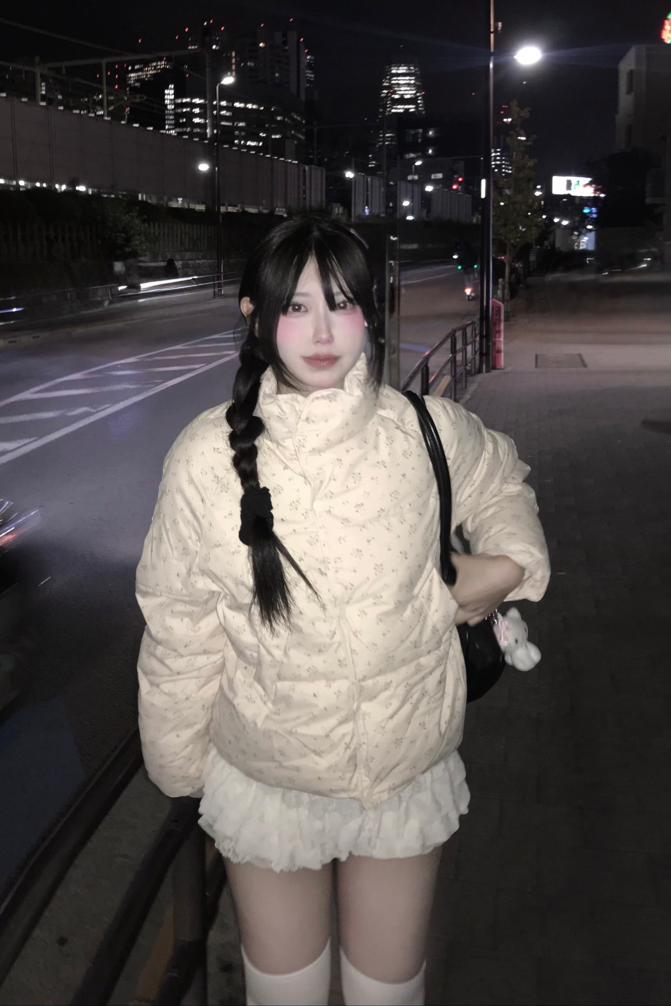 フラワーキルティングダウン KR30137