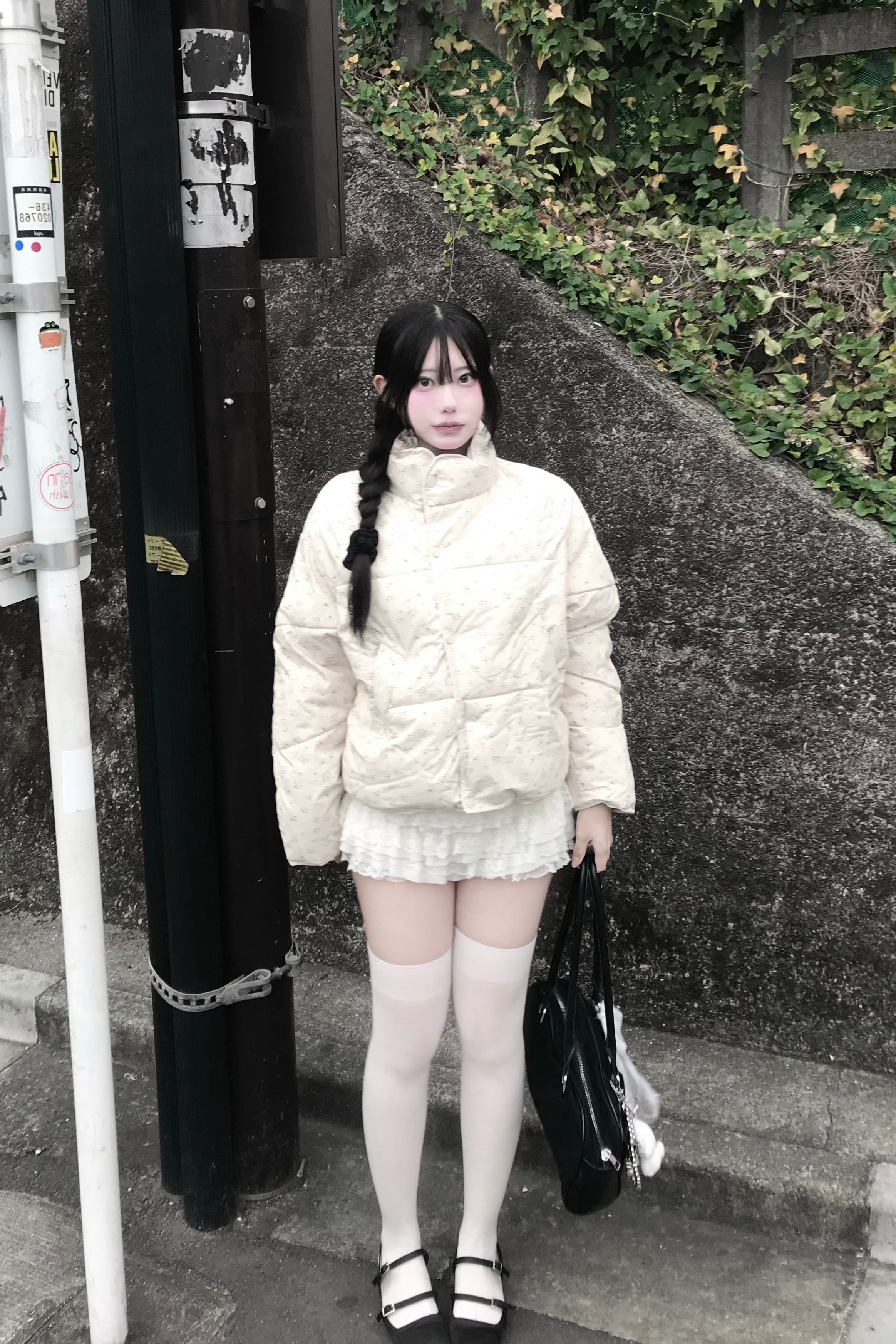 フラワーキルティングダウン KR30137