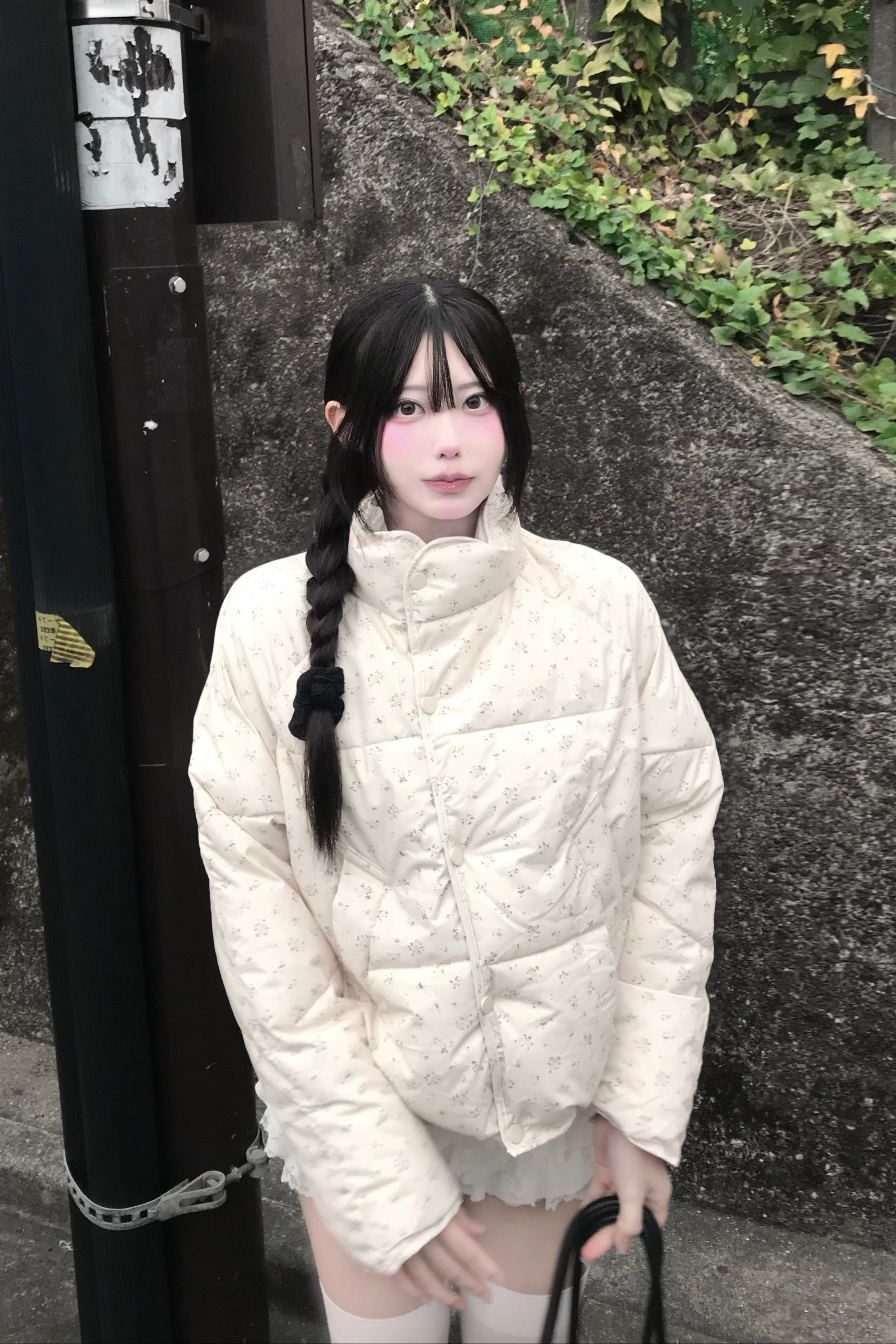 フラワーキルティングダウン KR30137