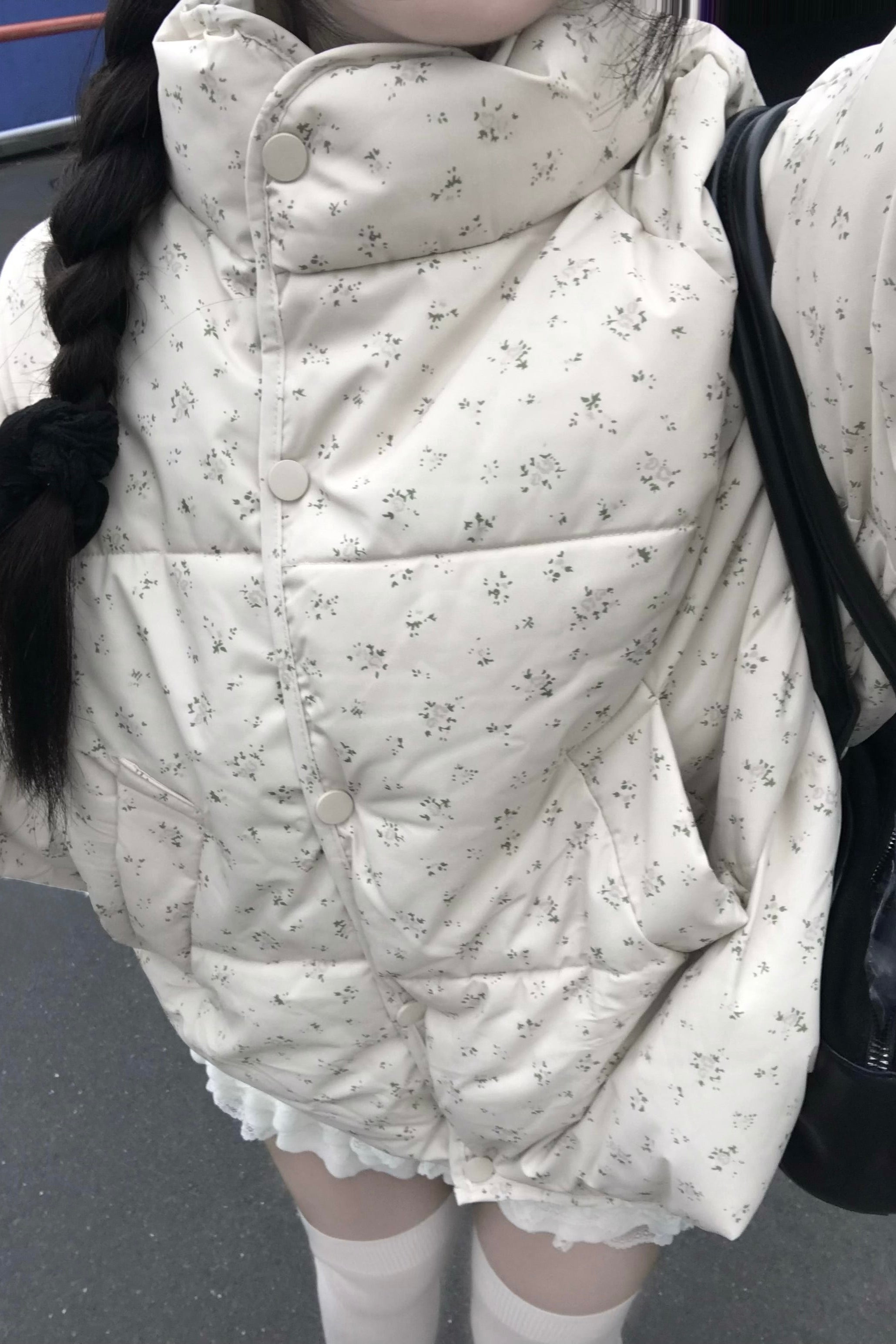 フラワーキルティングダウン KR30137