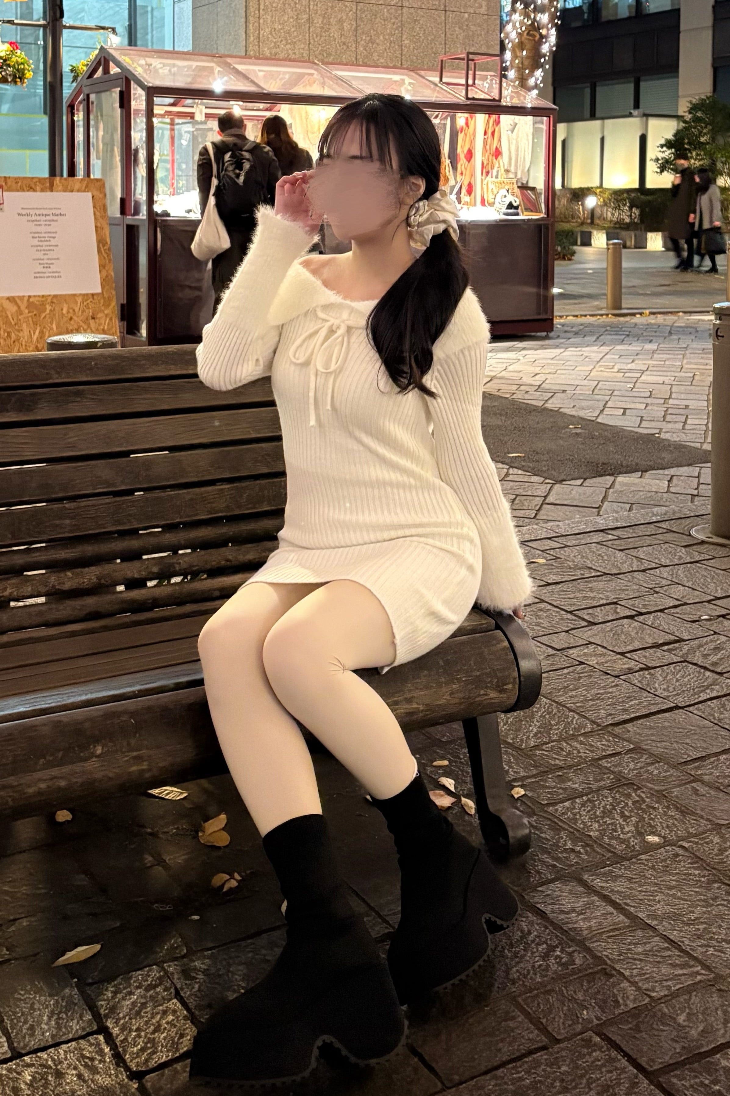 ストレッチショートブーツ KR13796