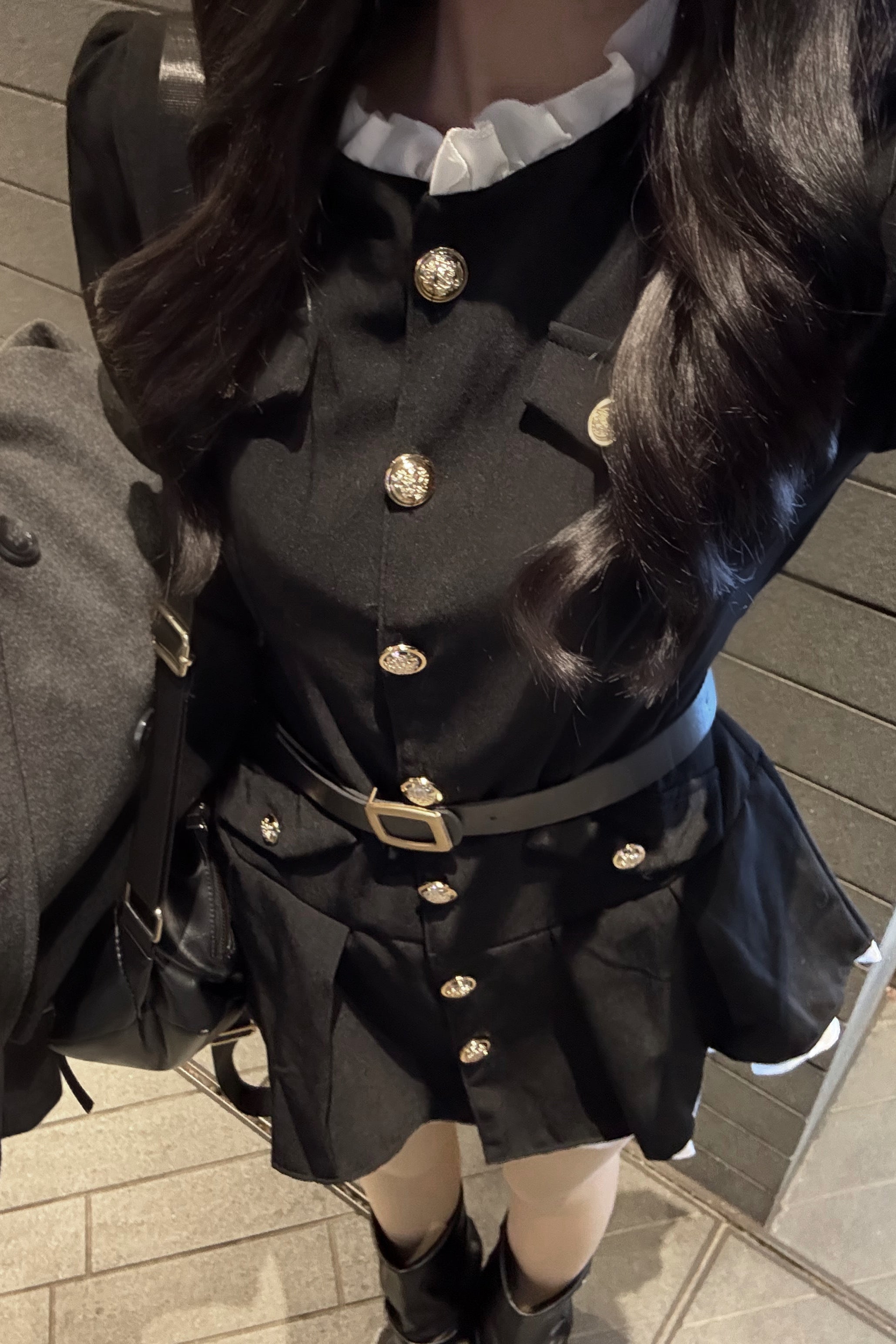 プリーツセーラーワンピース KR30198