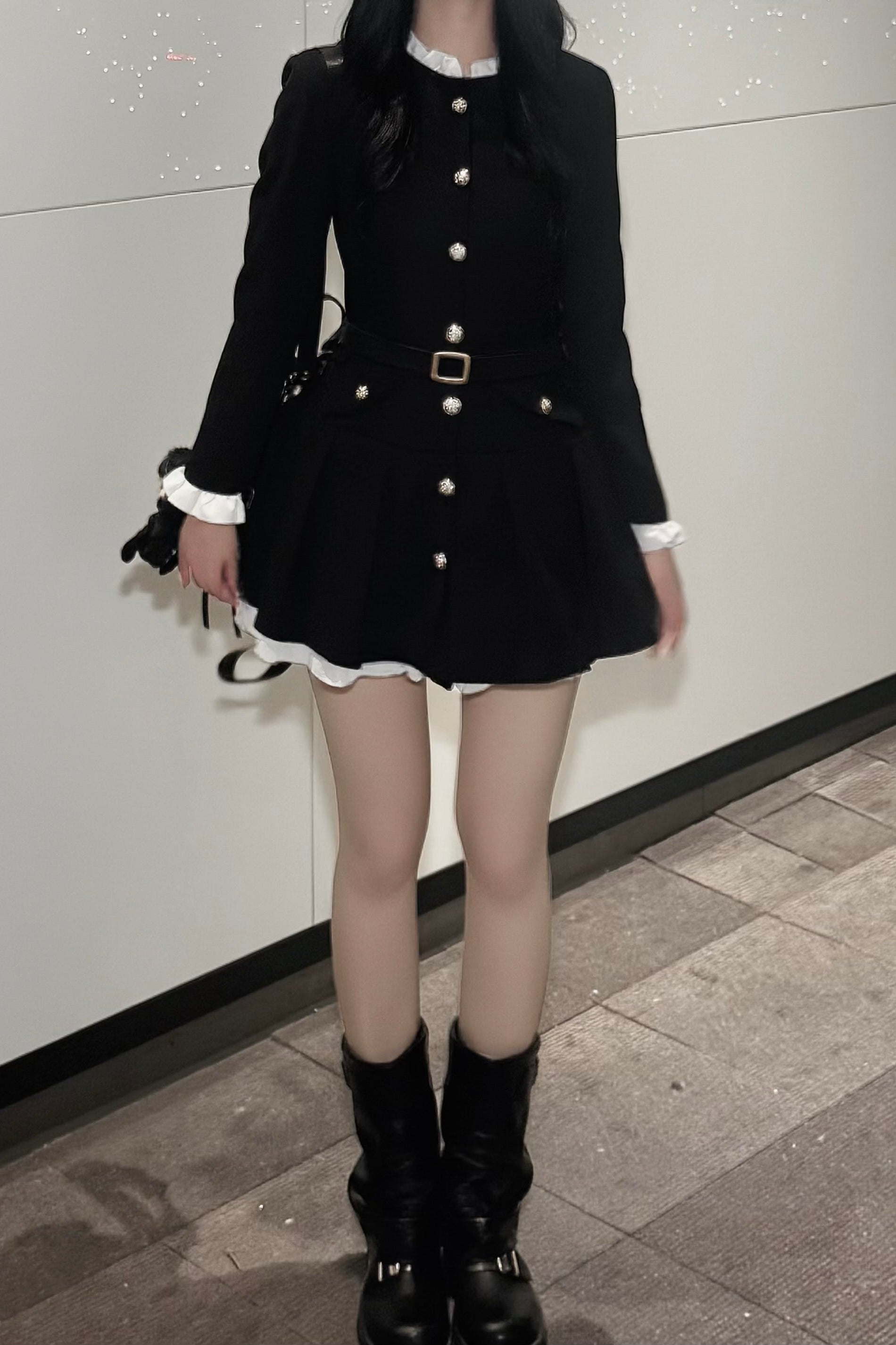 プリーツセーラーワンピース KR30198