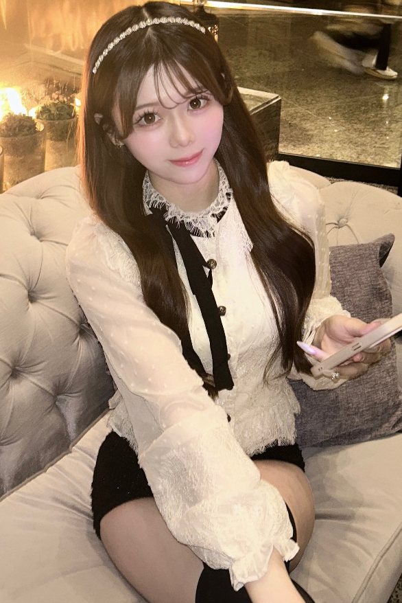 ペプラムレースブラウス KR13383