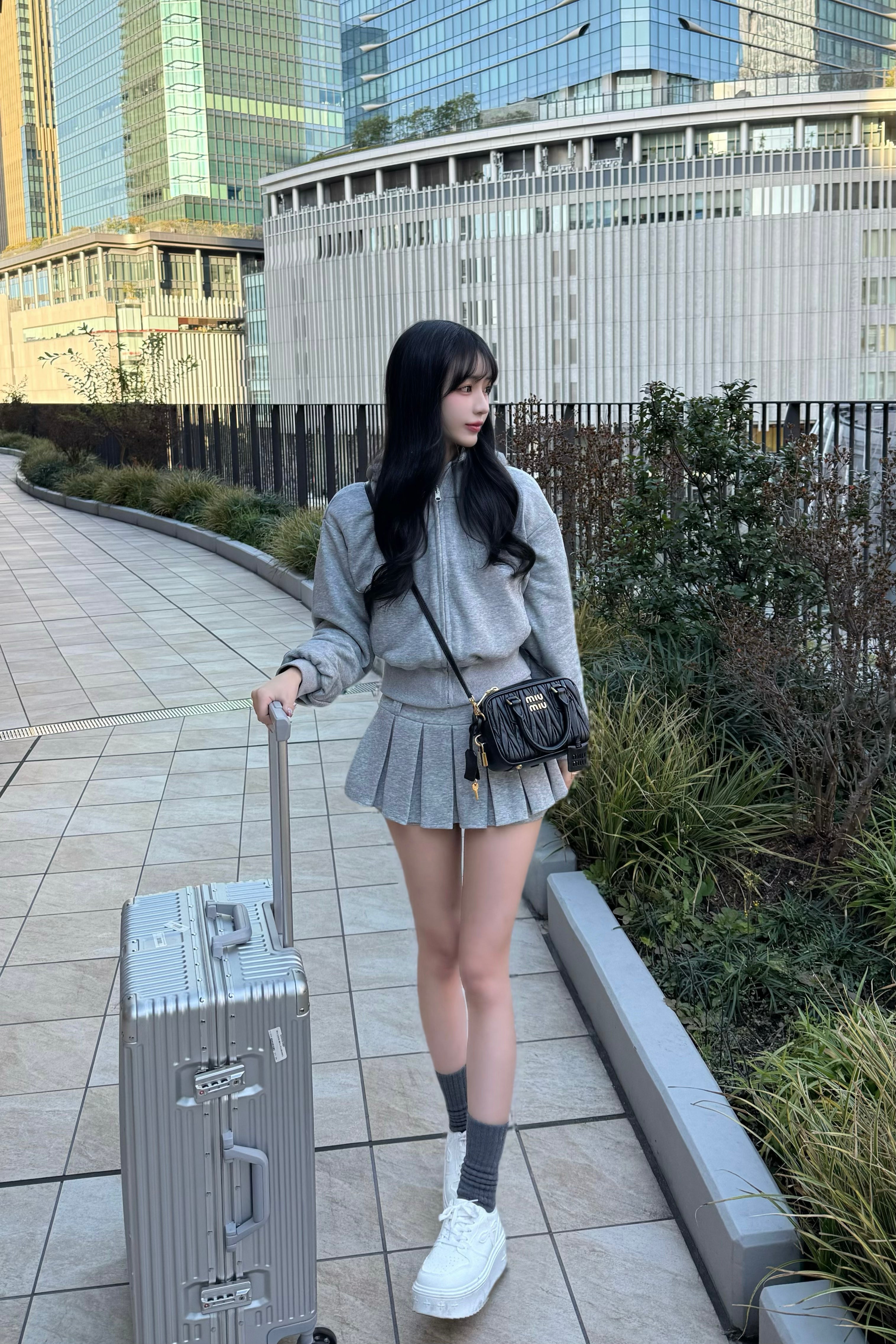 リバーシブルデザインファーアウター KR30404