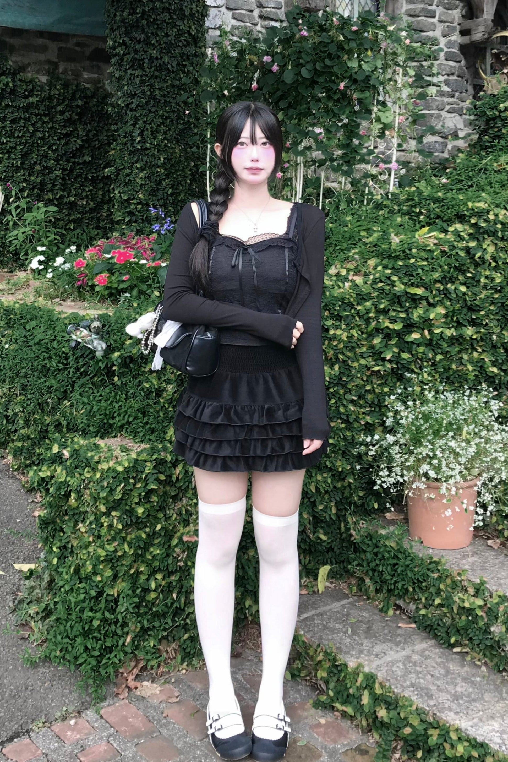 リボンレースキャミソール KR13084