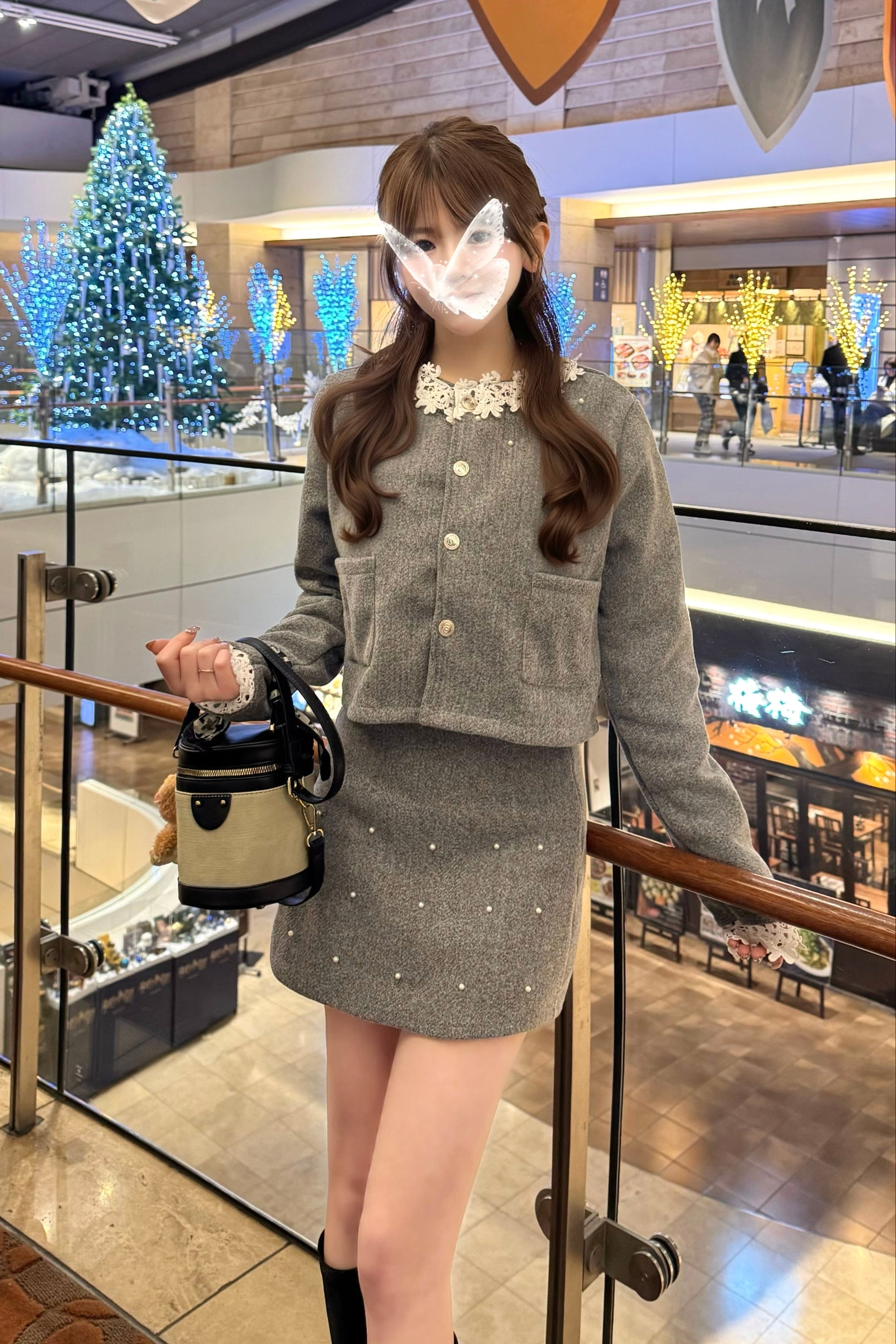 トップス kanappe 楽天市場】[送料無料]crepuscule : Co/Wo Moss Stitch Skipper / 全3色