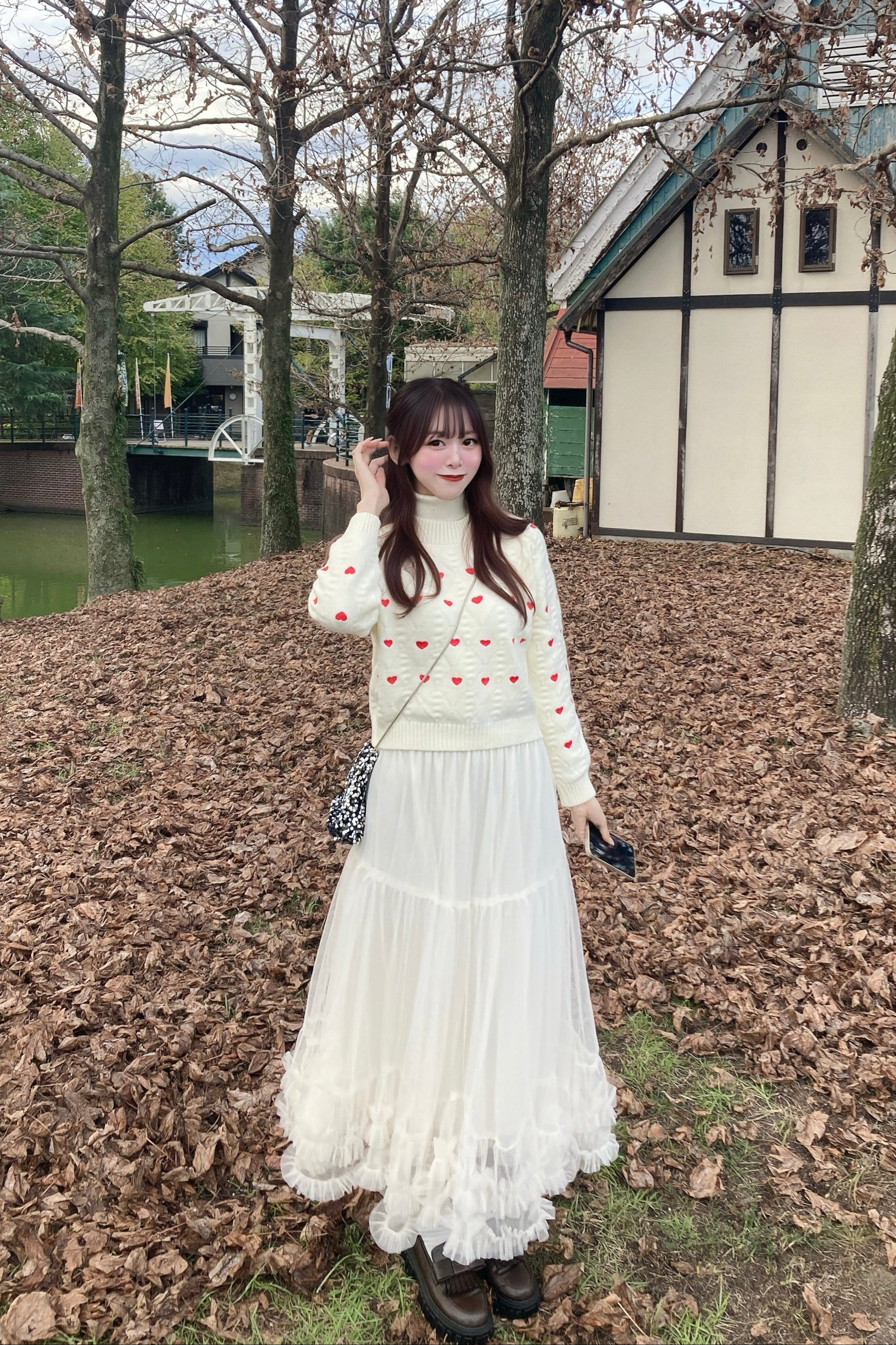 ハートツイストニット KR13334