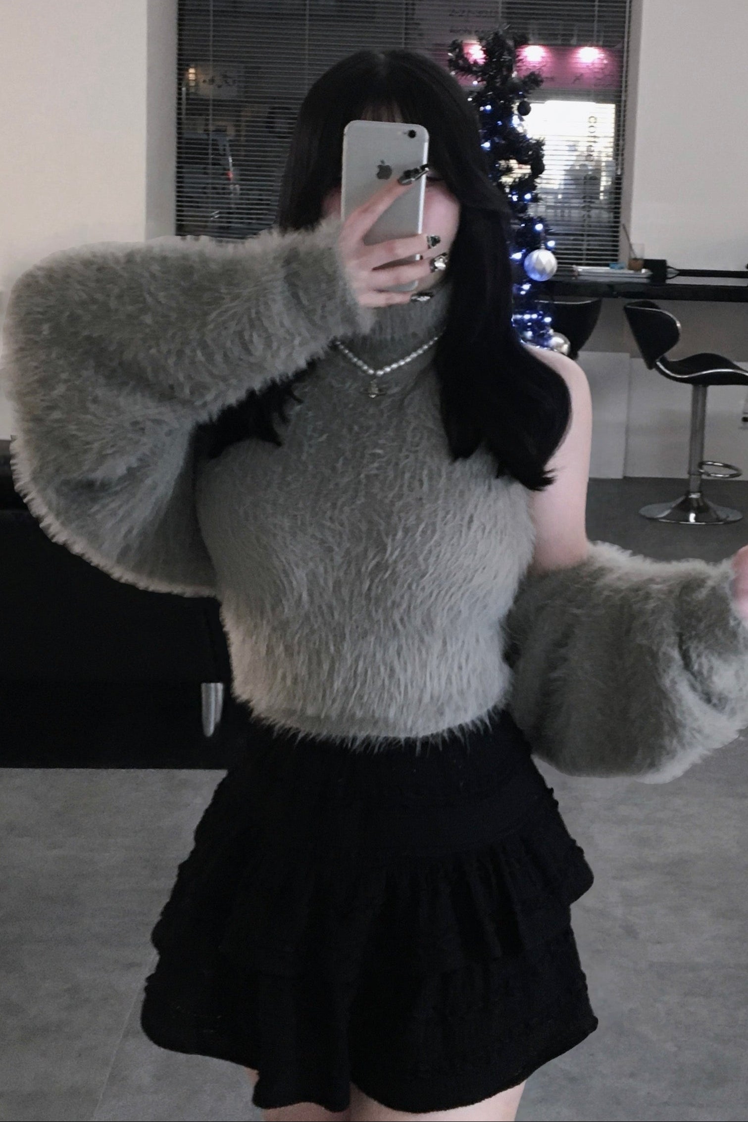 フェザーカーディガンセット KR13629