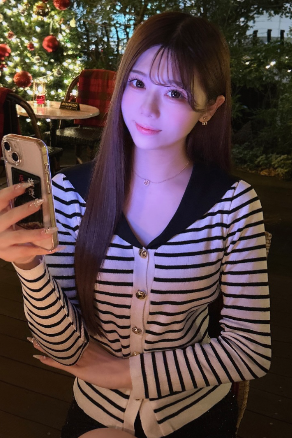 セーラーカラーボーダーカーディガン KR13387