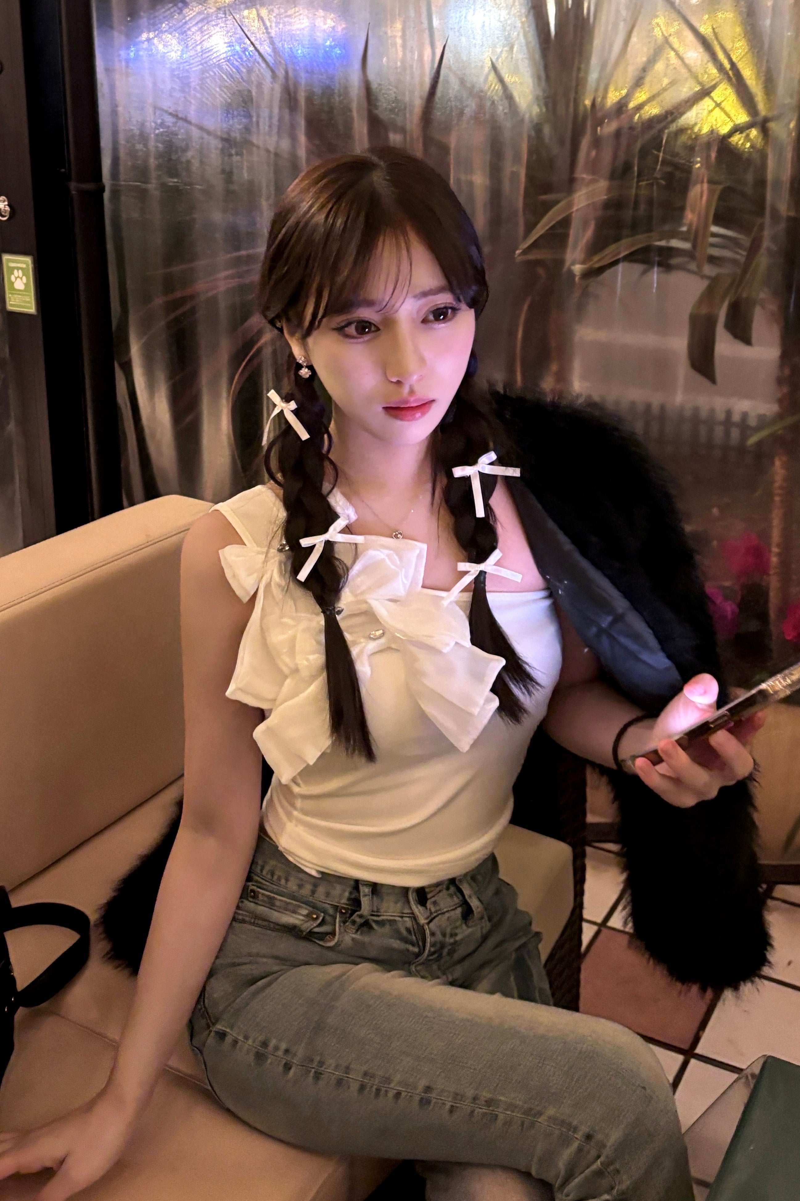 ショルダーリボンキャミソール KR13790