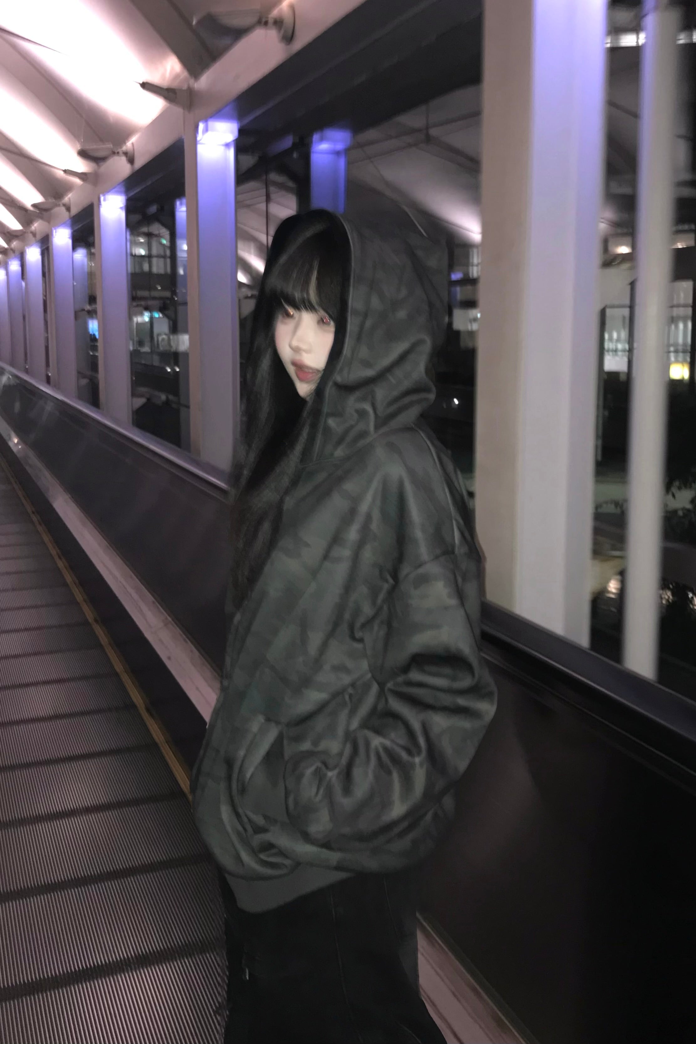 カモフラージュオーバーパーカー KR13436