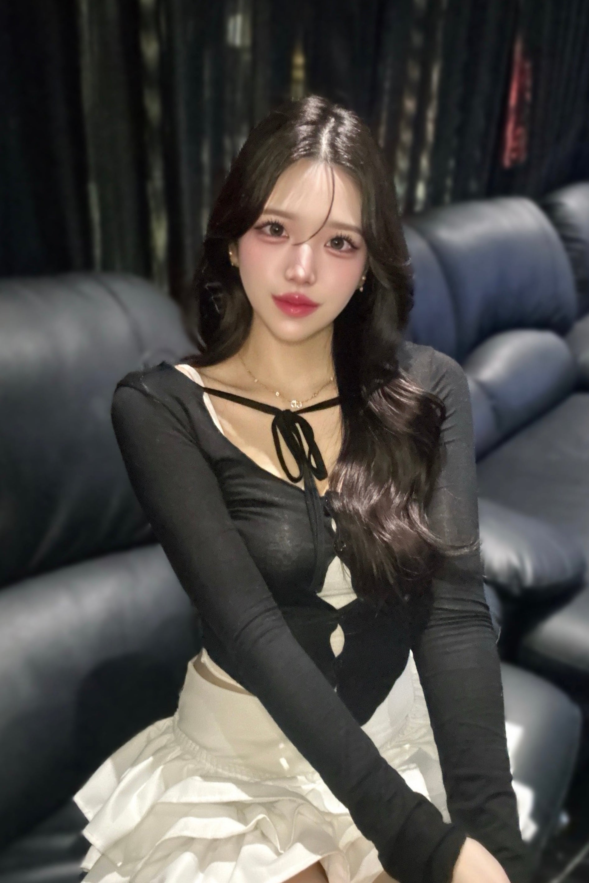 バイカラーレイヤードトップス KR13534