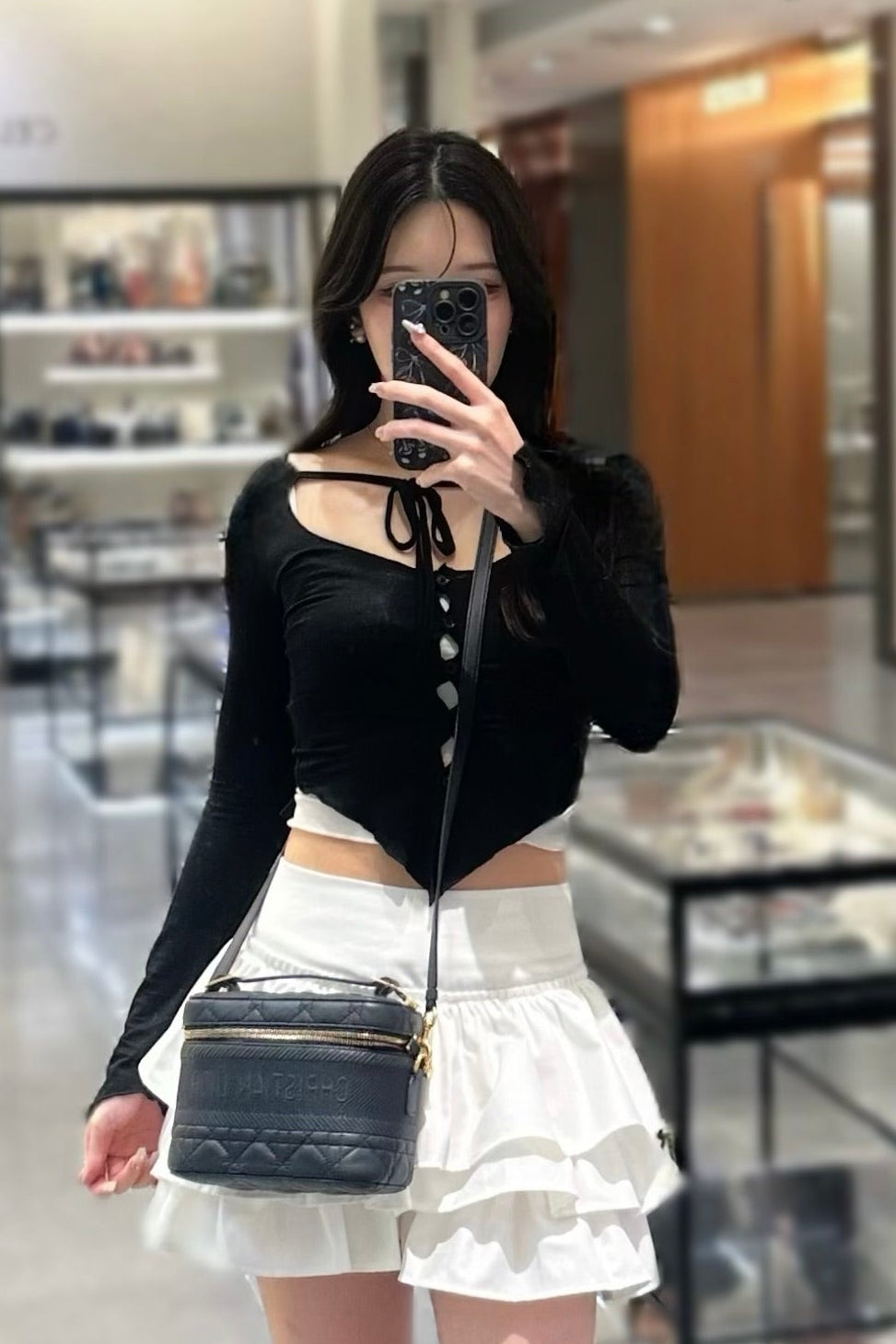 バイカラーレイヤードトップス KR13534