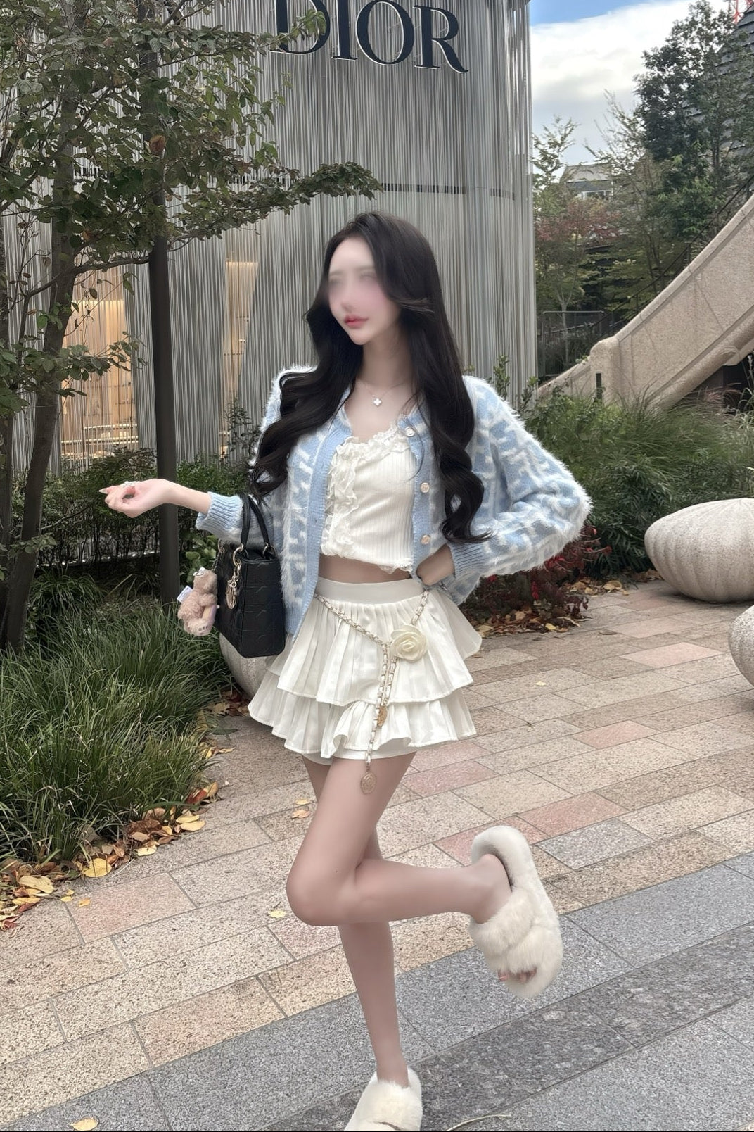 クラシックファーツイードジャケット KR30013