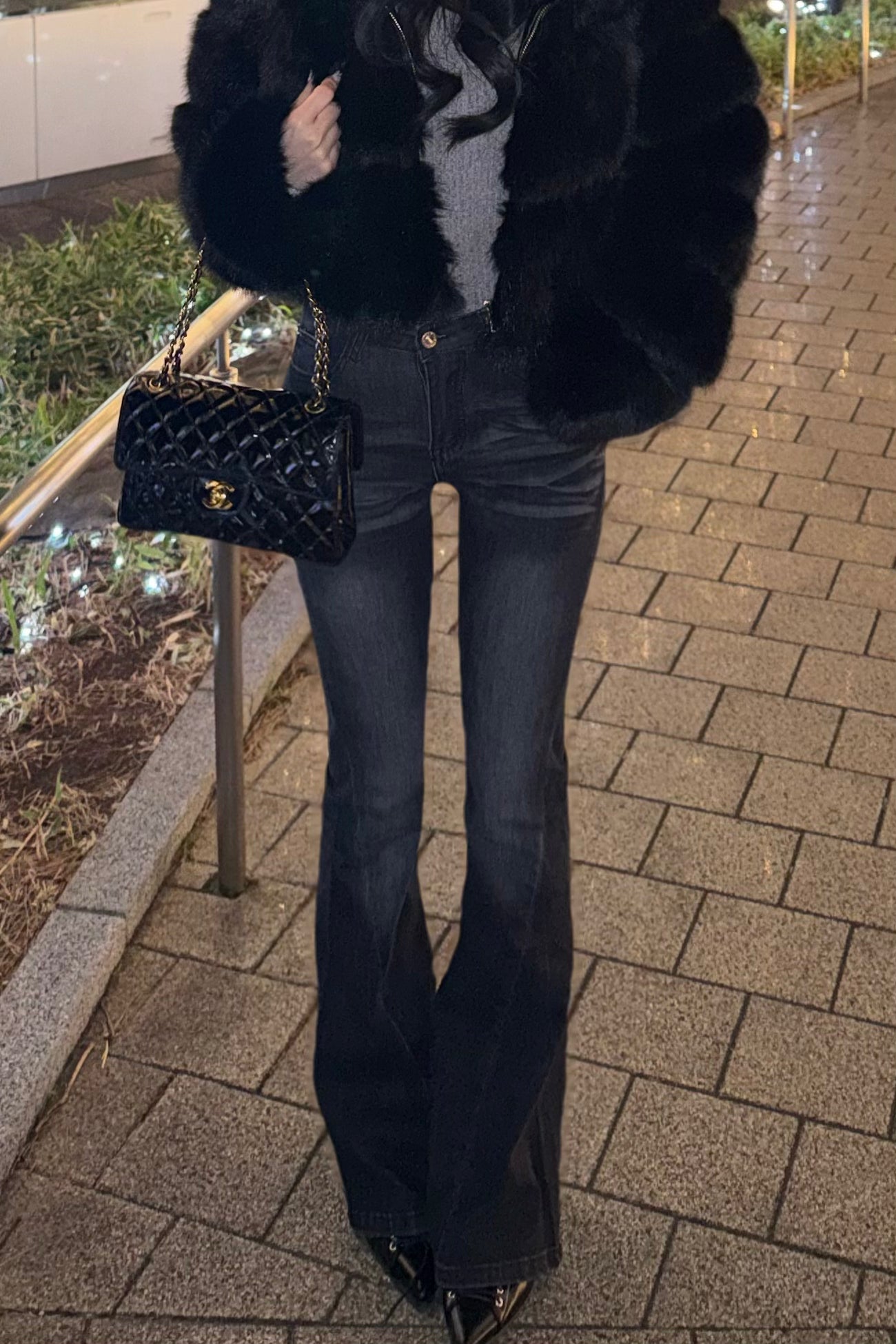 ウォッシュフレアデニム KR14023